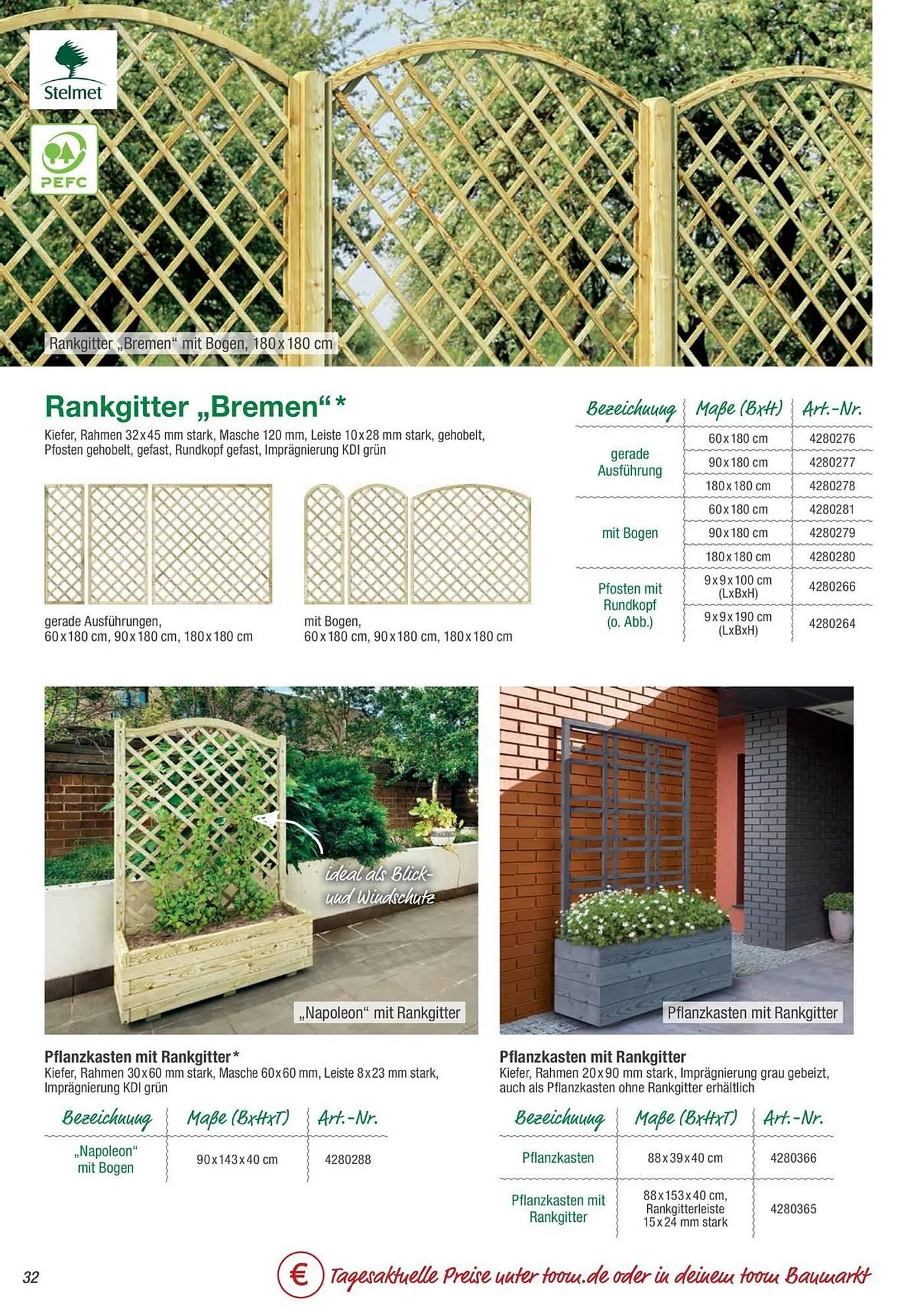 toom Baumarkt Prospekt von 27. Februar bis 31. Dezember 2025 - Prospekt seite 32