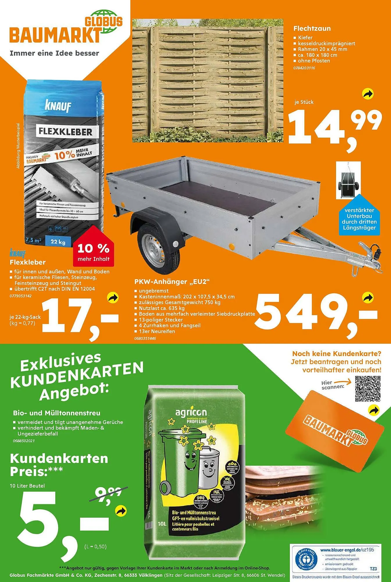 Globus Baumarkt Prospekt von 30. Juni bis 5. Juli 2025 - Prospekt seite 22