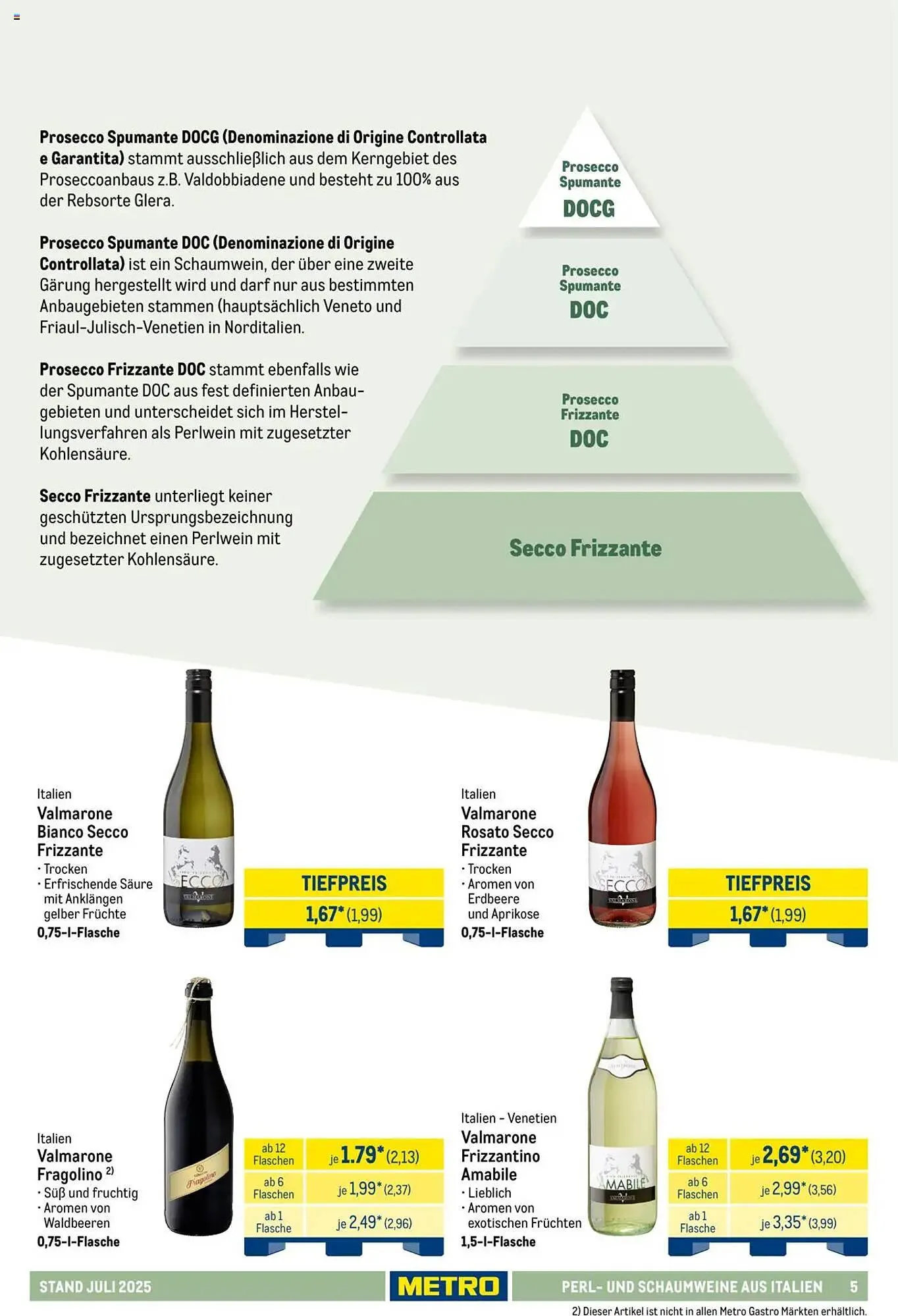 METRO Prospekt von 1. Juli bis 31. Juli 2025 - Prospekt seite 5