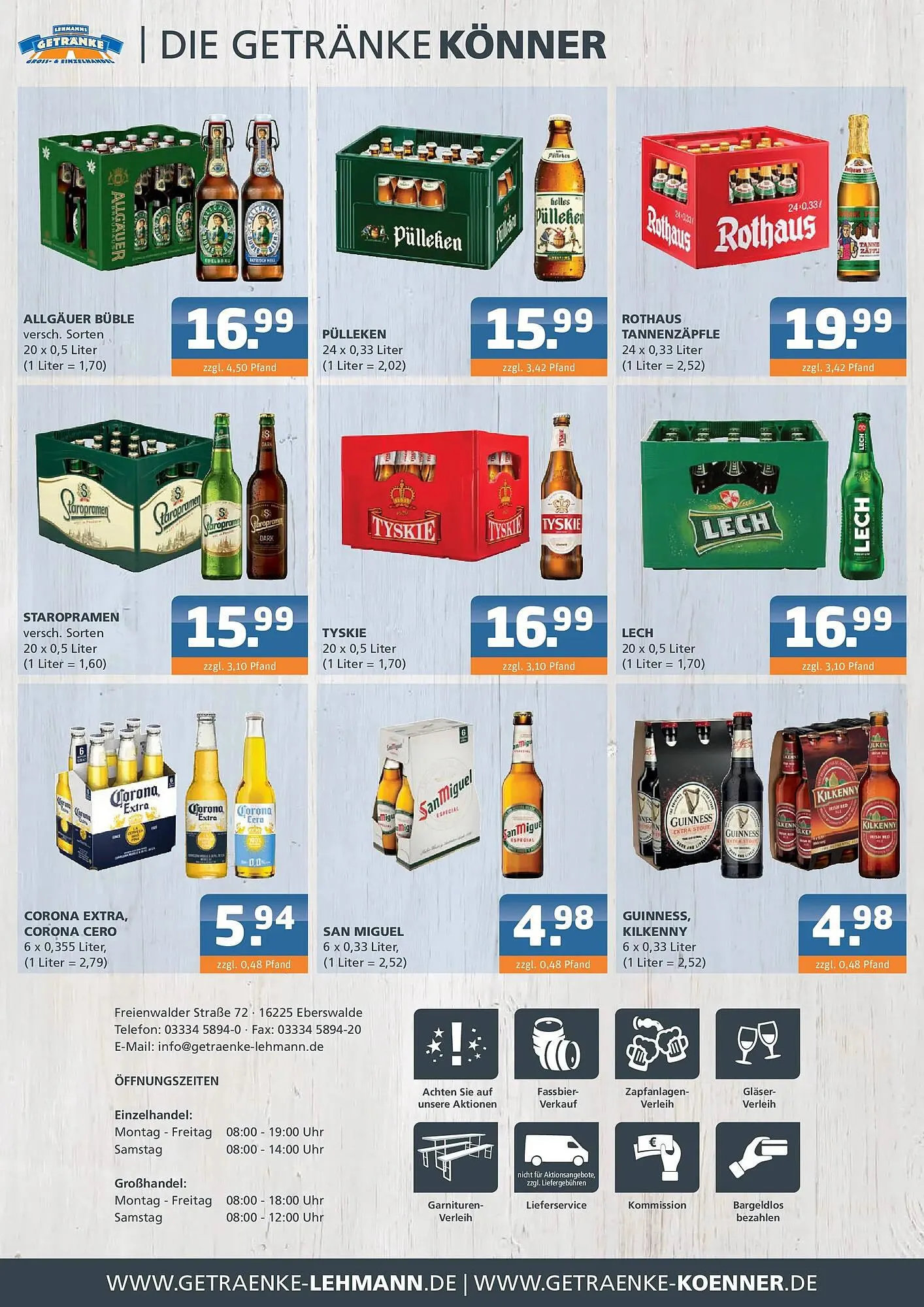Getränke Lehmann Prospekt von 12. April bis 25. April 2026 - Prospekt seite 4