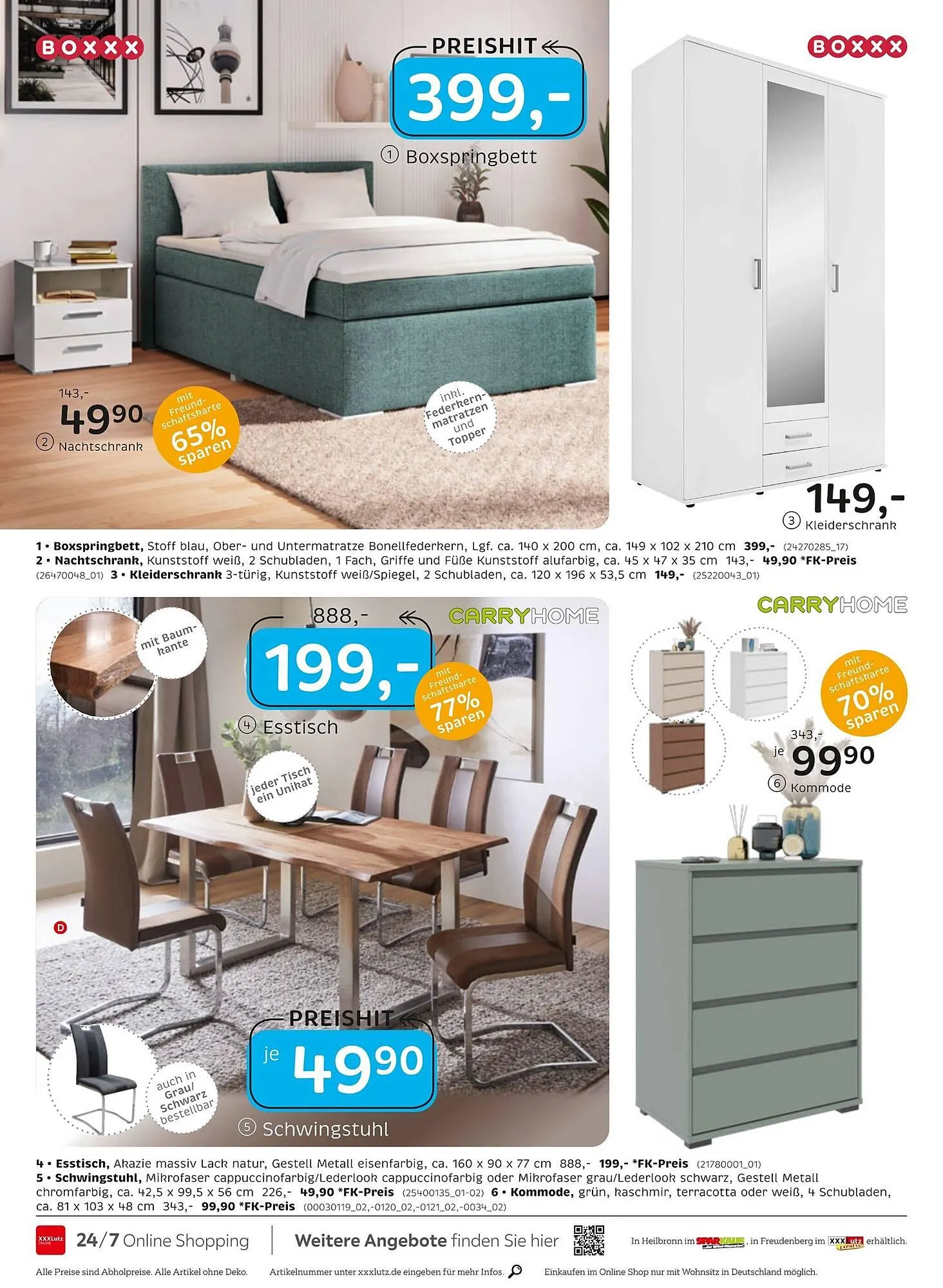 XXXLutz Prospekt von 3. November bis 16. November 2025 - Prospekt seite 22