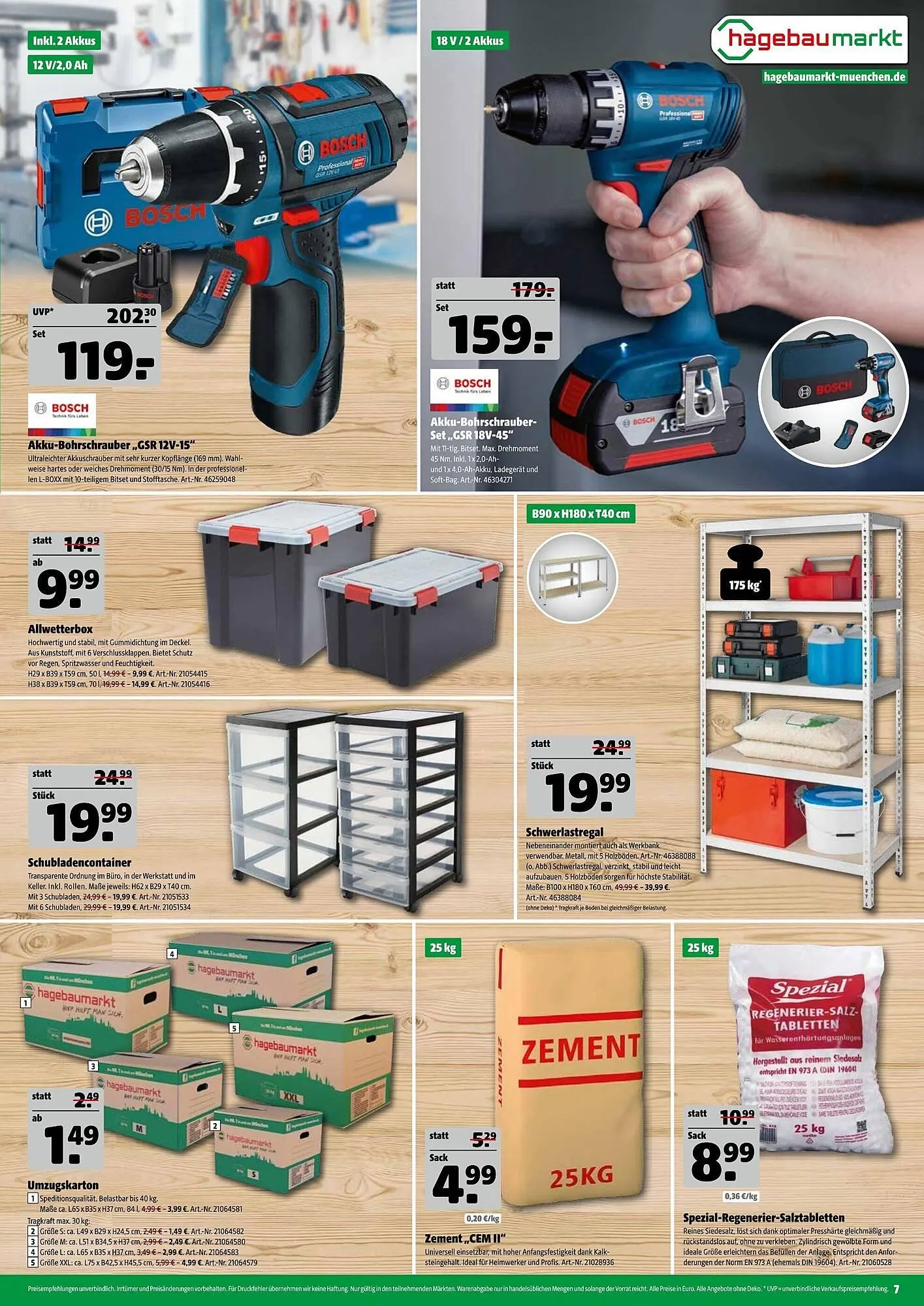 Hagebau Prospekt von 4. Juni bis 13. Juni 2025 - Prospekt seite 7