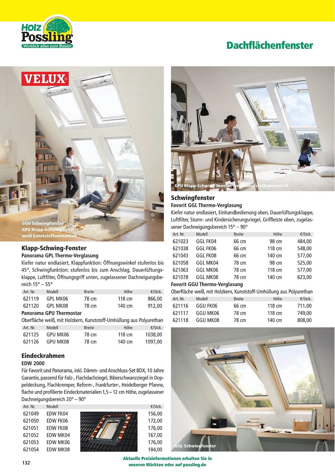 Holz Possling Prospekt von 1. April bis 31. Juli 2026 - Prospekt seite 132