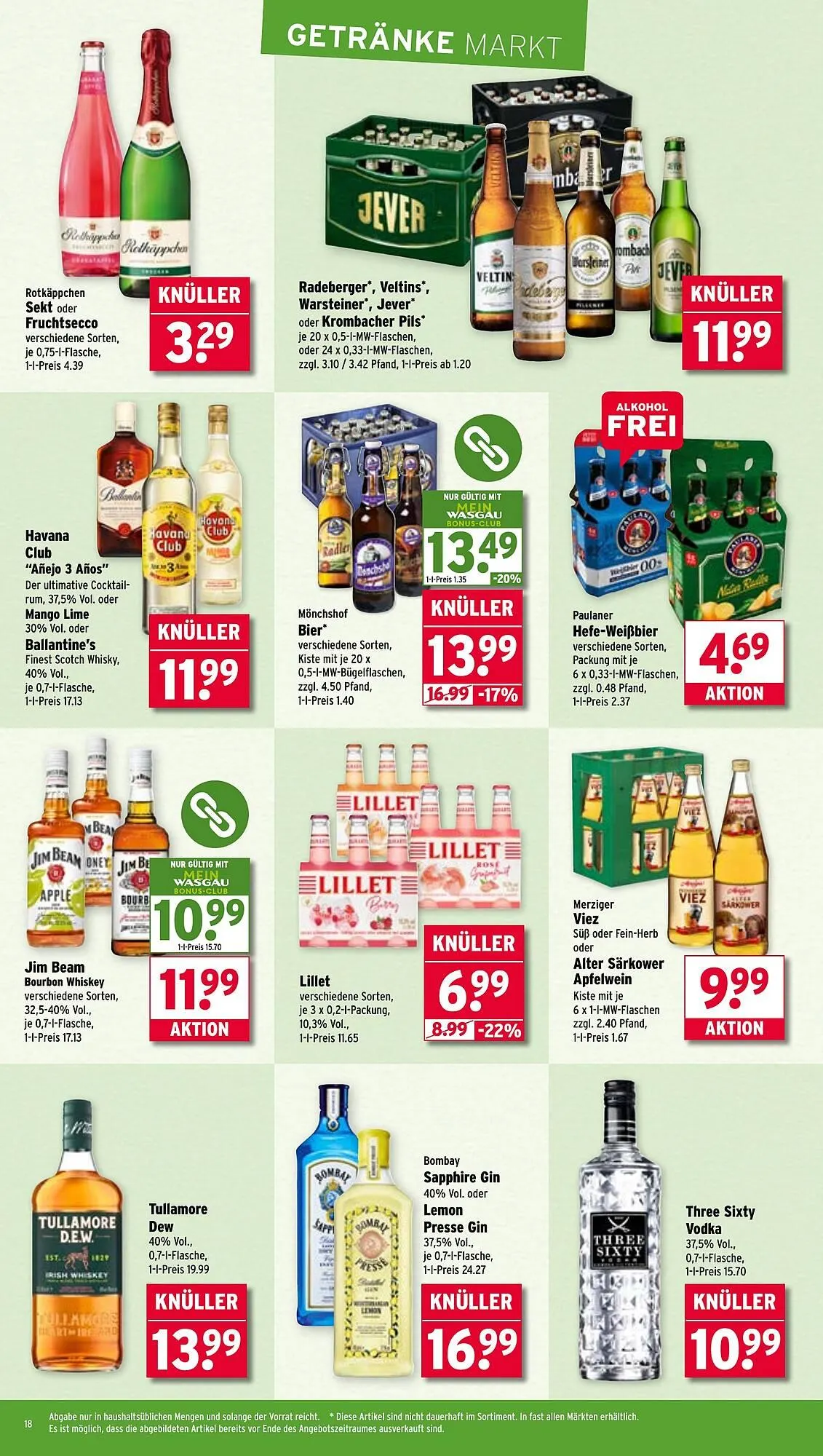 Wasgau Prospekt von 21. Juli bis 26. Juli 2025 - Prospekt seite 18