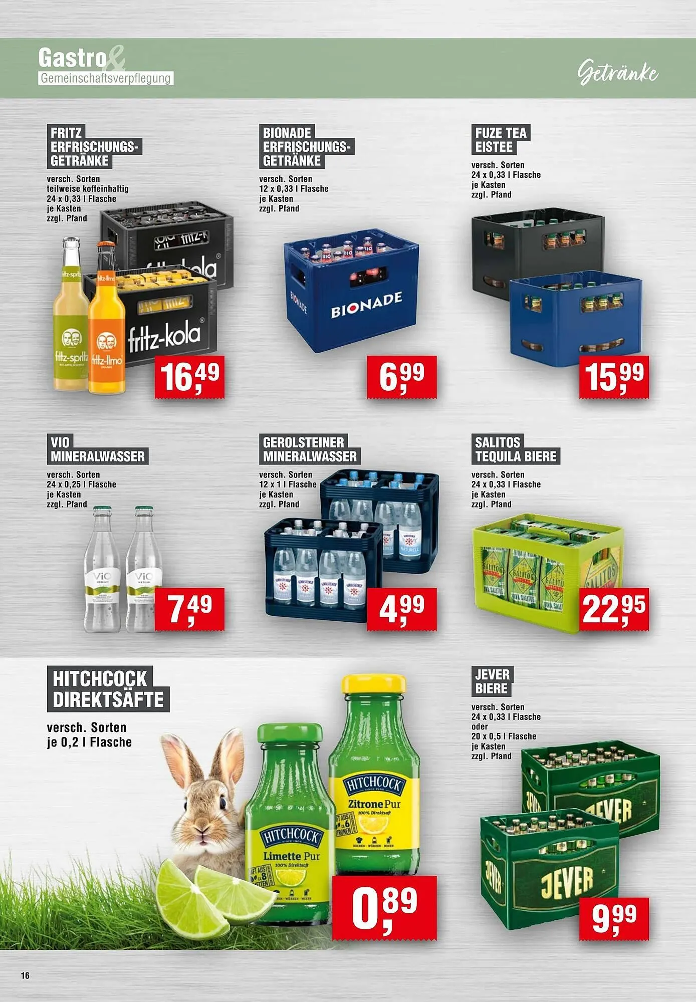 Handelshof Prospekt von 1. April bis 30. April 2025 - Prospekt seite 16