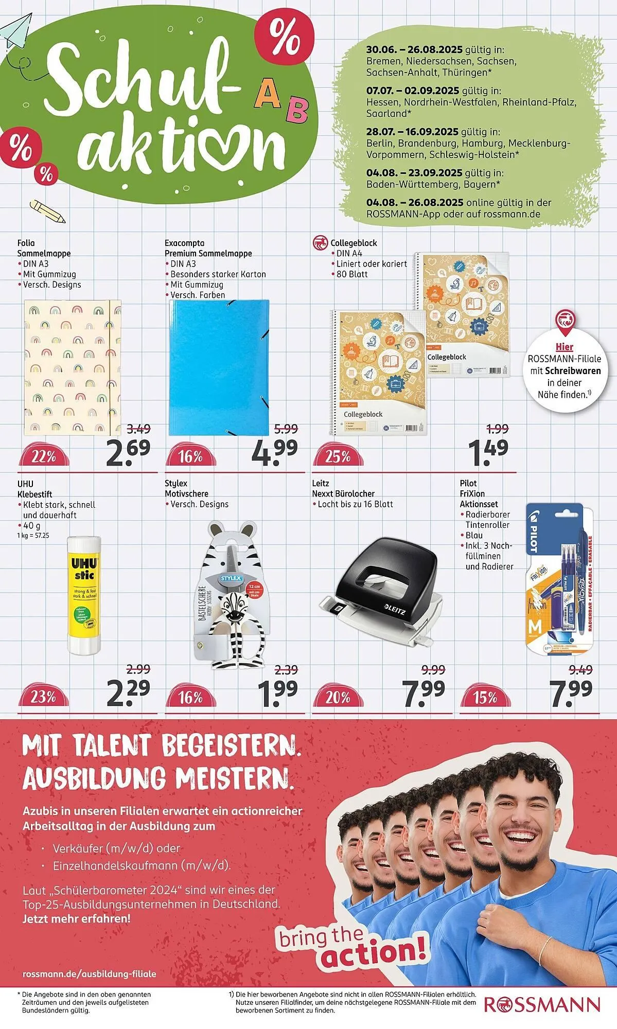 Rossmann Prospekt von 30. Juni bis 26. August 2025 - Prospekt seite 16