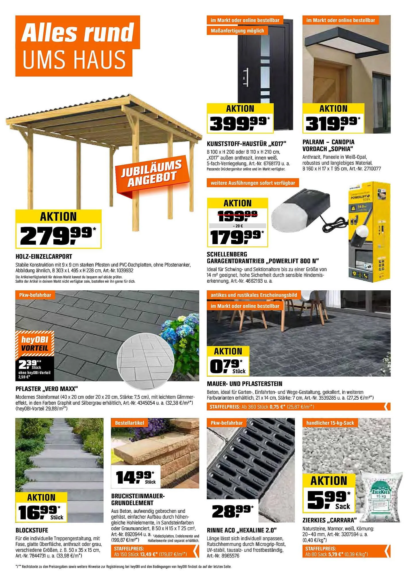 OBI Prospekt von 30. September bis 15. Oktober 2025 - Prospekt seite 12