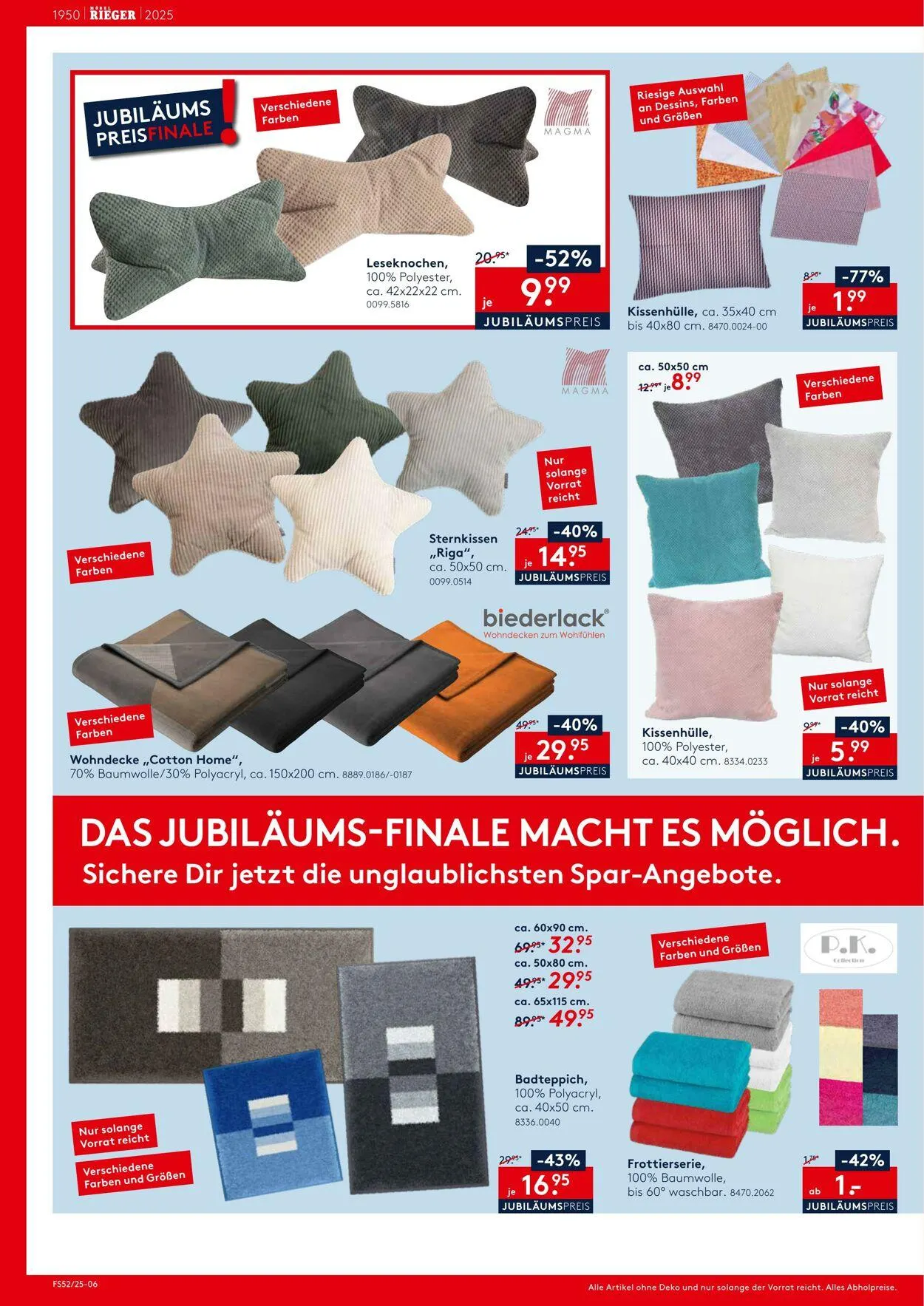 Möbel Rieger von 23. Dezember bis 23. Januar 2026 - Prospekt seite 6