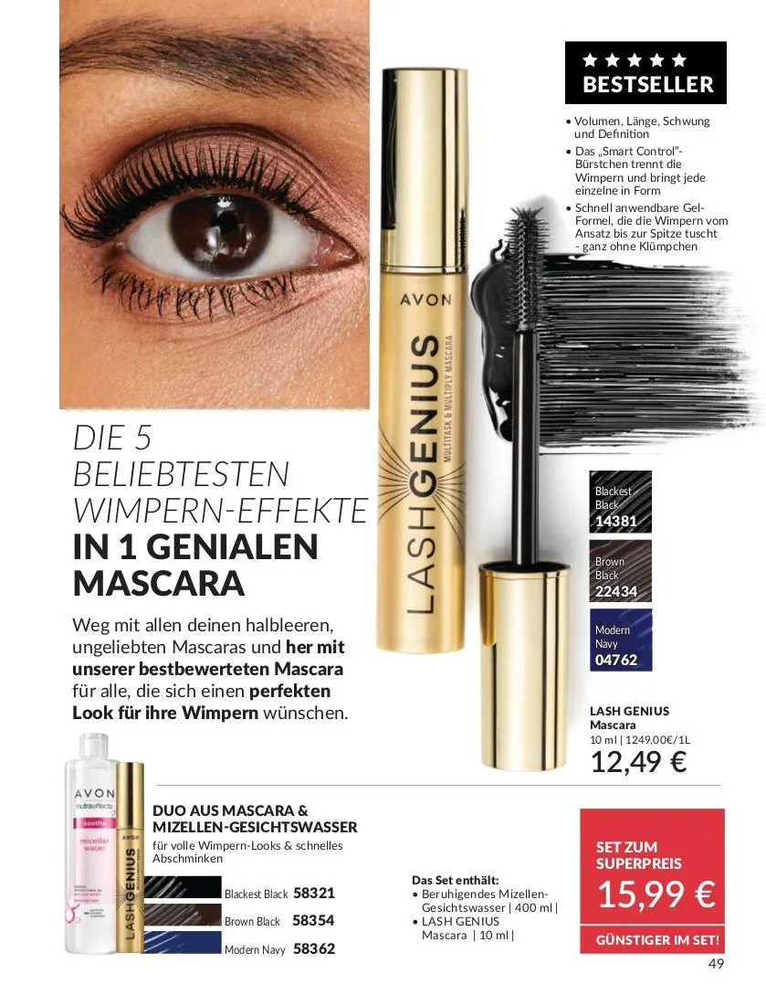 Avon Aktueller Prospekt von 4. Juni bis 18. Juni 2025 - Prospekt seite 49