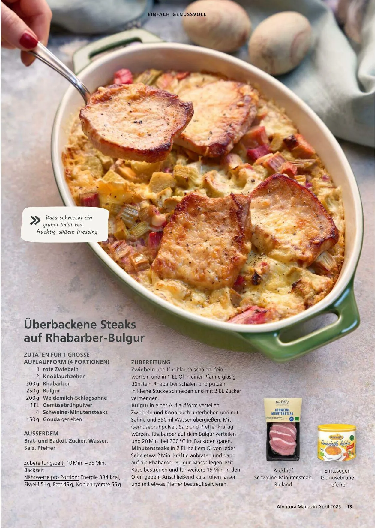 Alnatura von 1. April bis 30. April 2025 - Prospekt seite 13