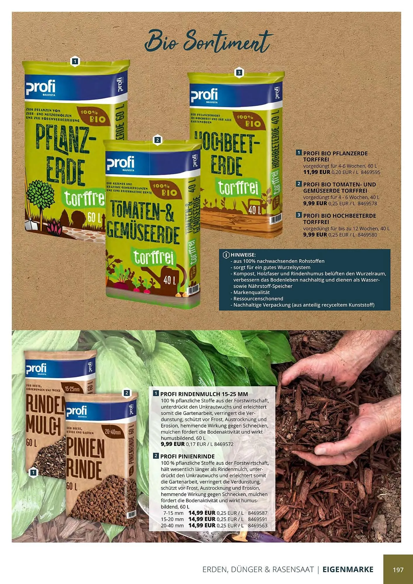 BBM Baumarkt Prospekt von 20. April bis 31. Dezember 2025 - Prospekt seite 205