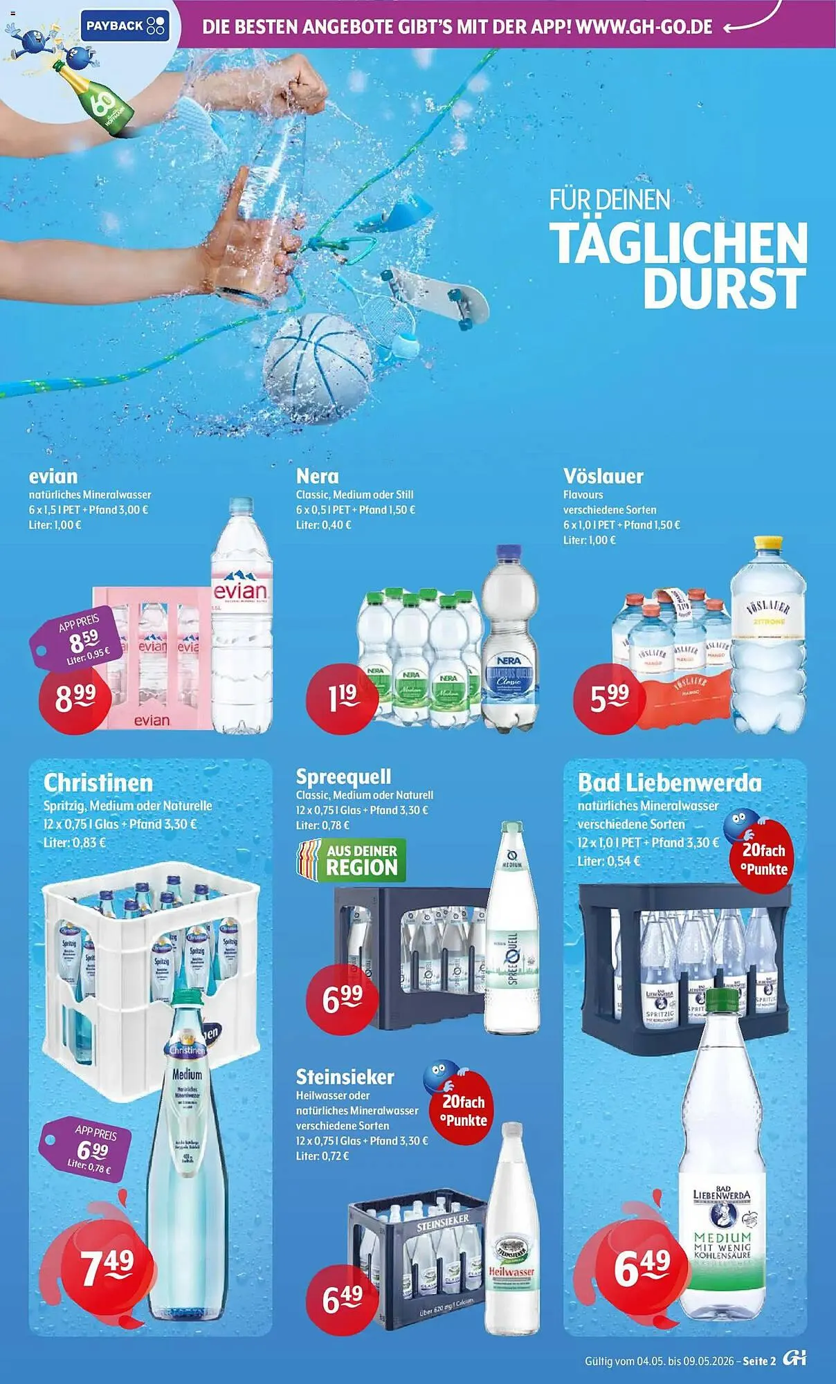 Getränke Hoffmann Prospekt von 4. Mai bis 9. Mai 2026 - Prospekt seite 2