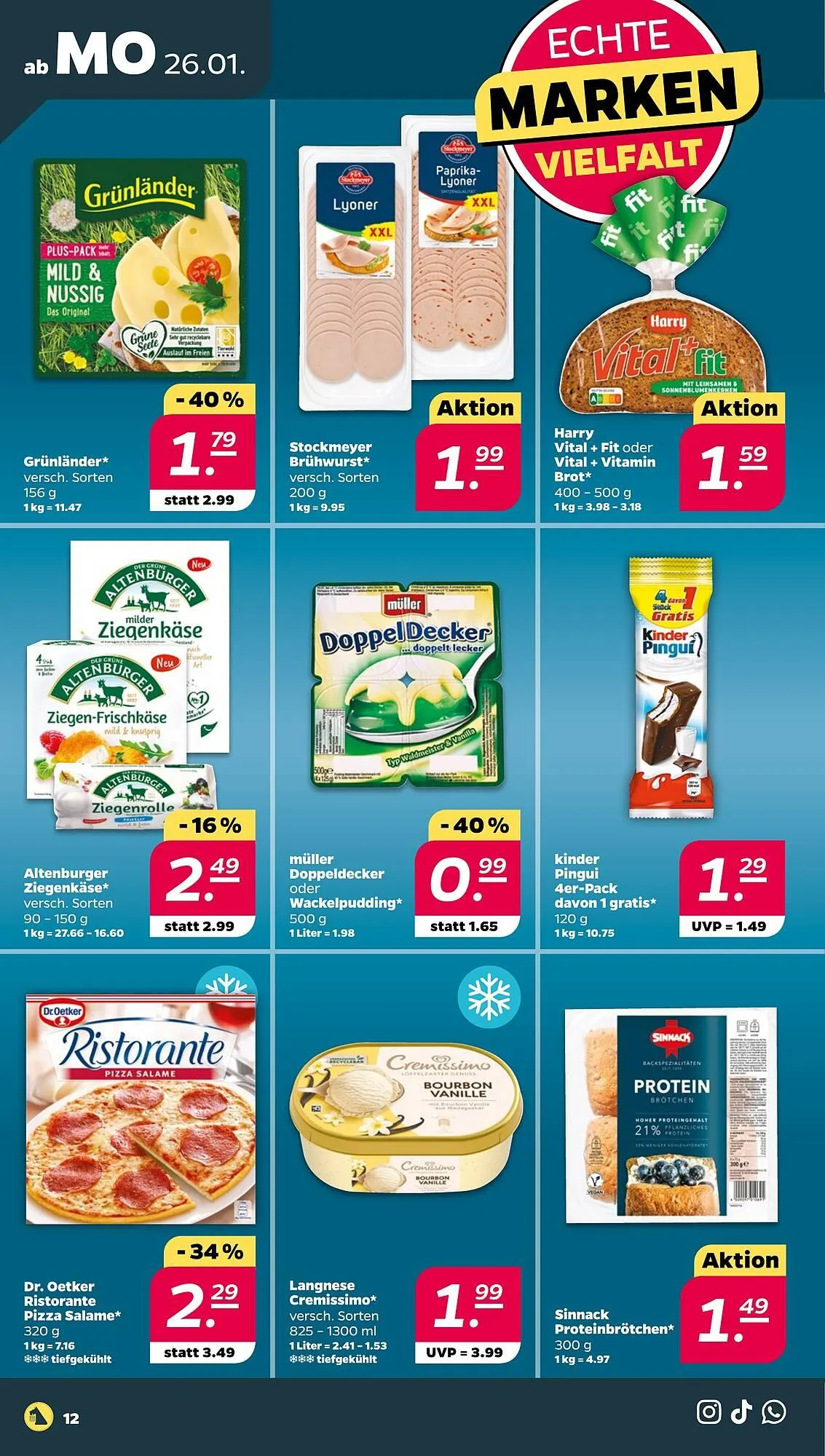 NETTO Prospekt von 26. Januar bis 31. Januar 2026 - Prospekt seite 12