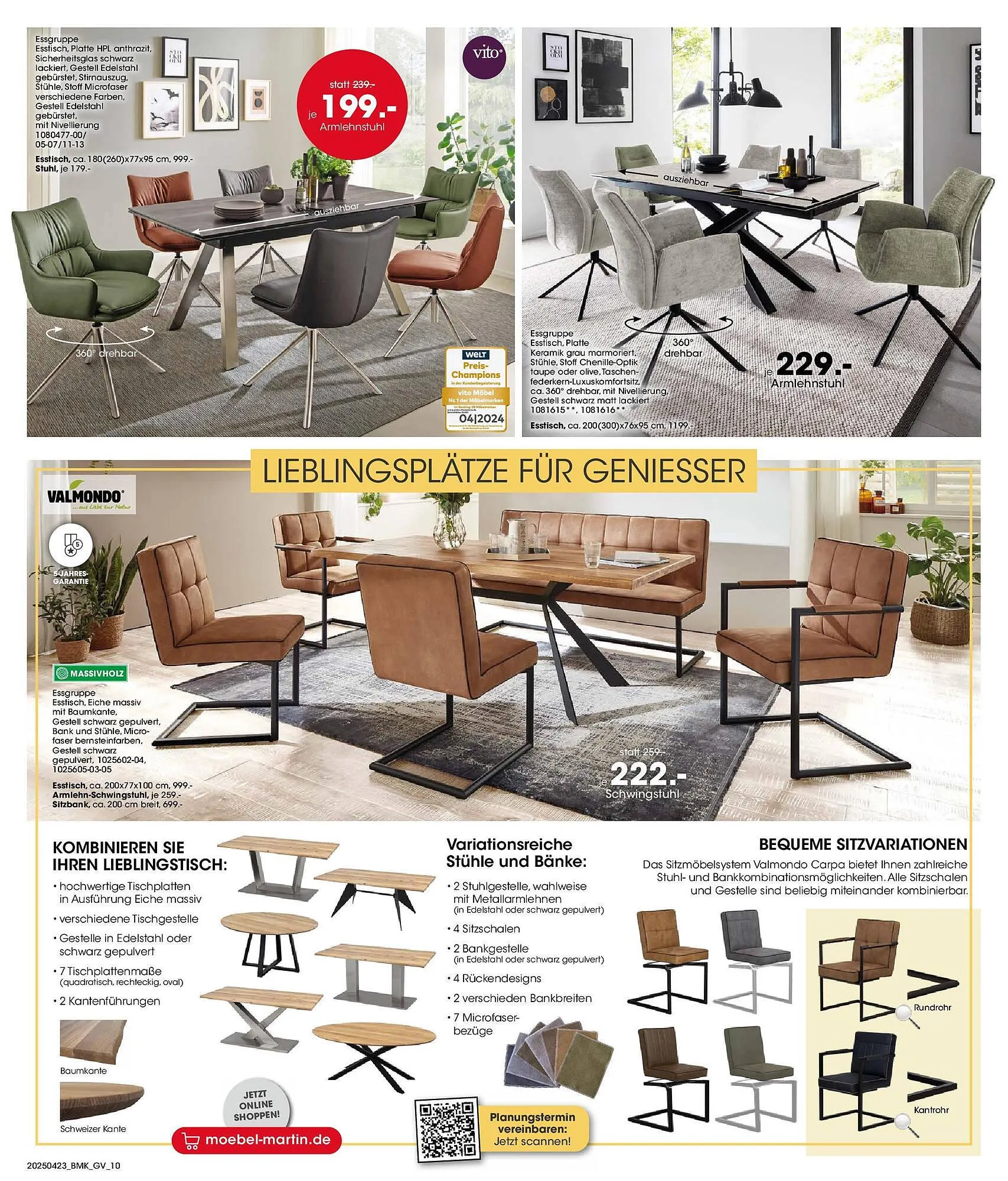 Möbel Martin Prospekt von 22. April bis 13. Mai 2025 - Prospekt seite 10