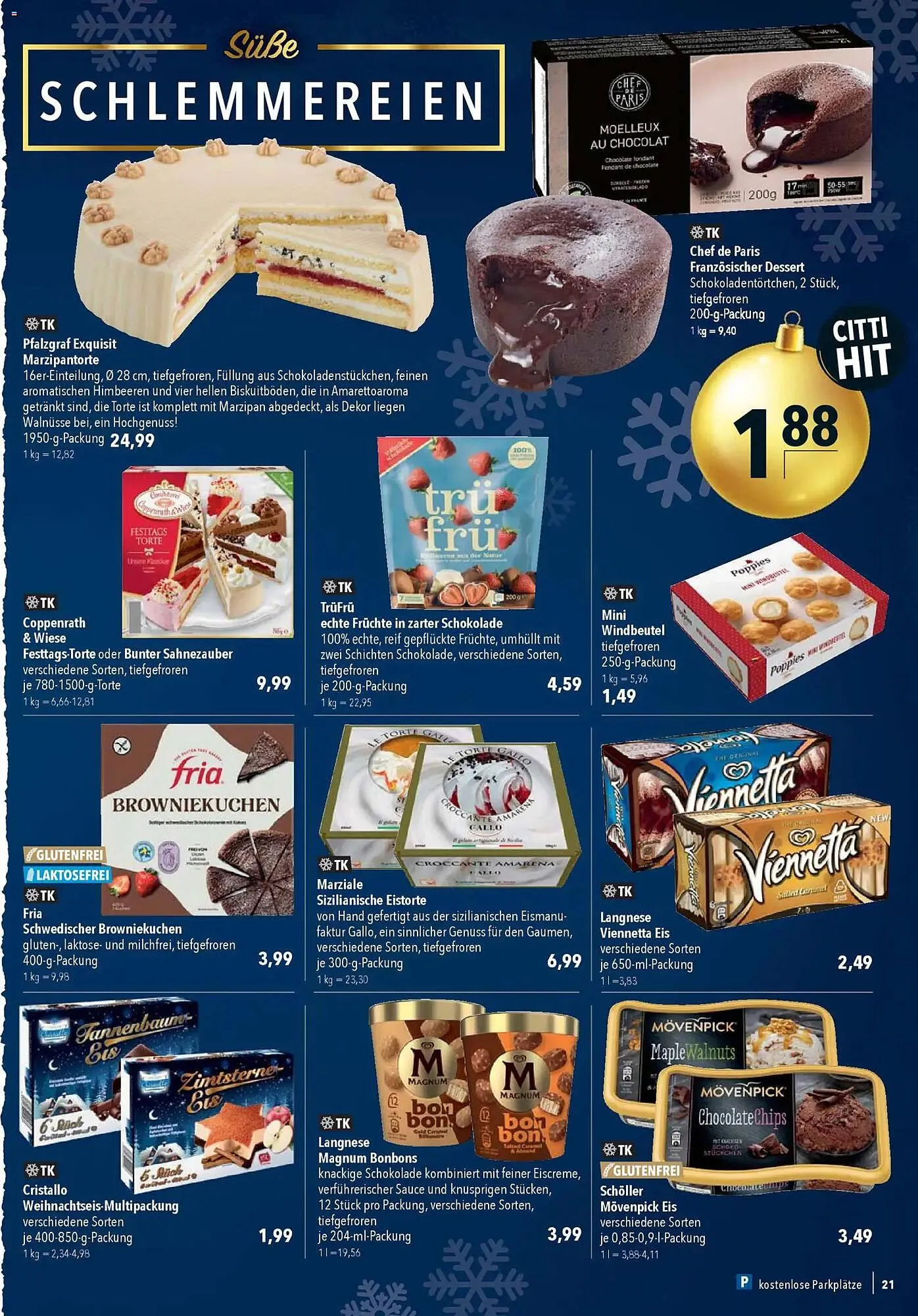 CITTI Markt Prospekt von 17. Dezember bis 24. Dezember 2025 - Prospekt seite 21