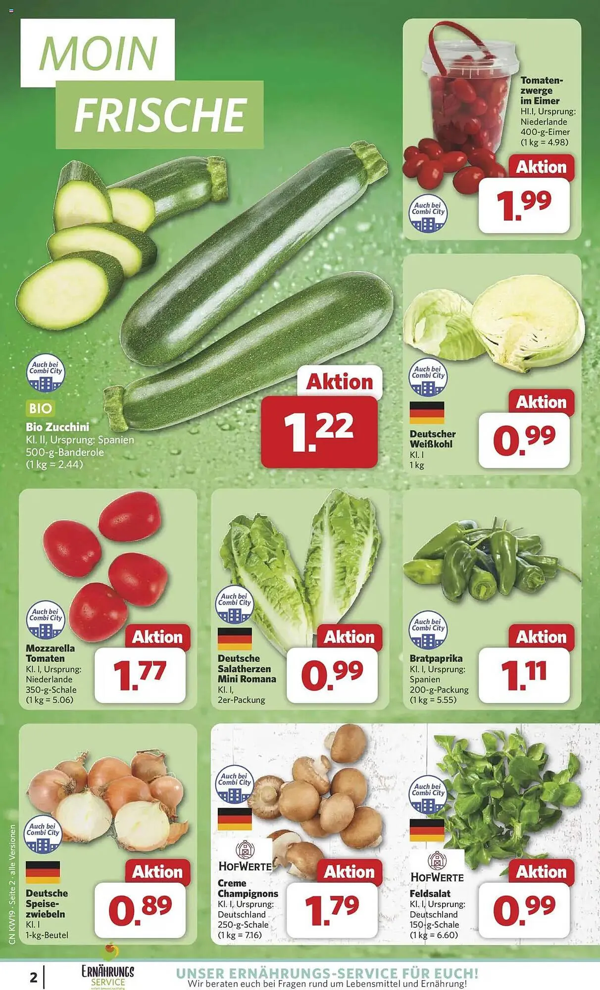 Combi Prospekt von 5. Mai bis 10. Mai 2025 - Prospekt seite 2