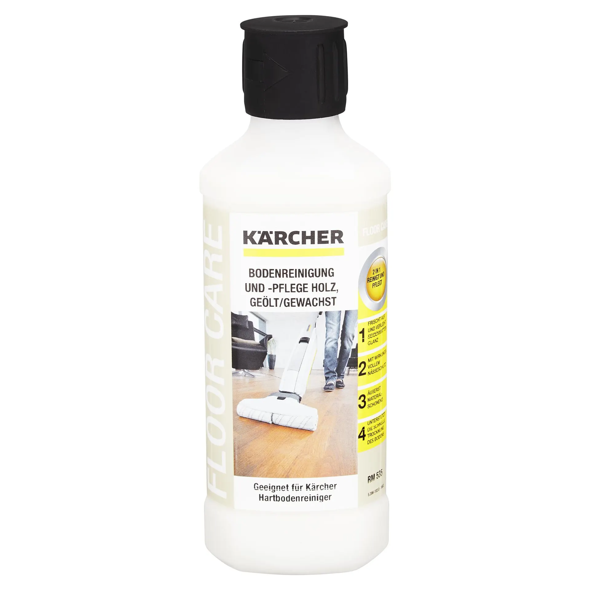 Bodenpflege Holz gewachst/geölt 500 ml