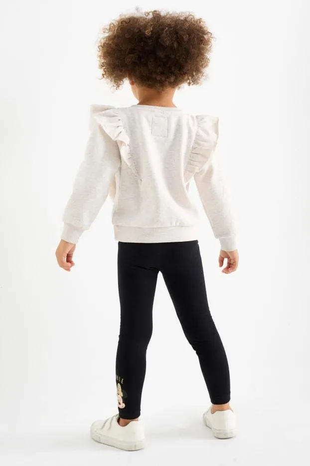 Minnie Mouse - set - sweatshirt and leggings - 2 piece