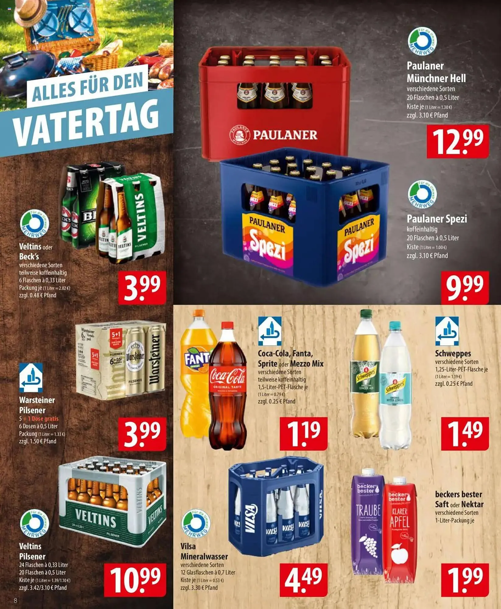 Famila Nord Ost Prospekt von 26. Mai bis 31. Mai 2025 - Prospekt seite 8