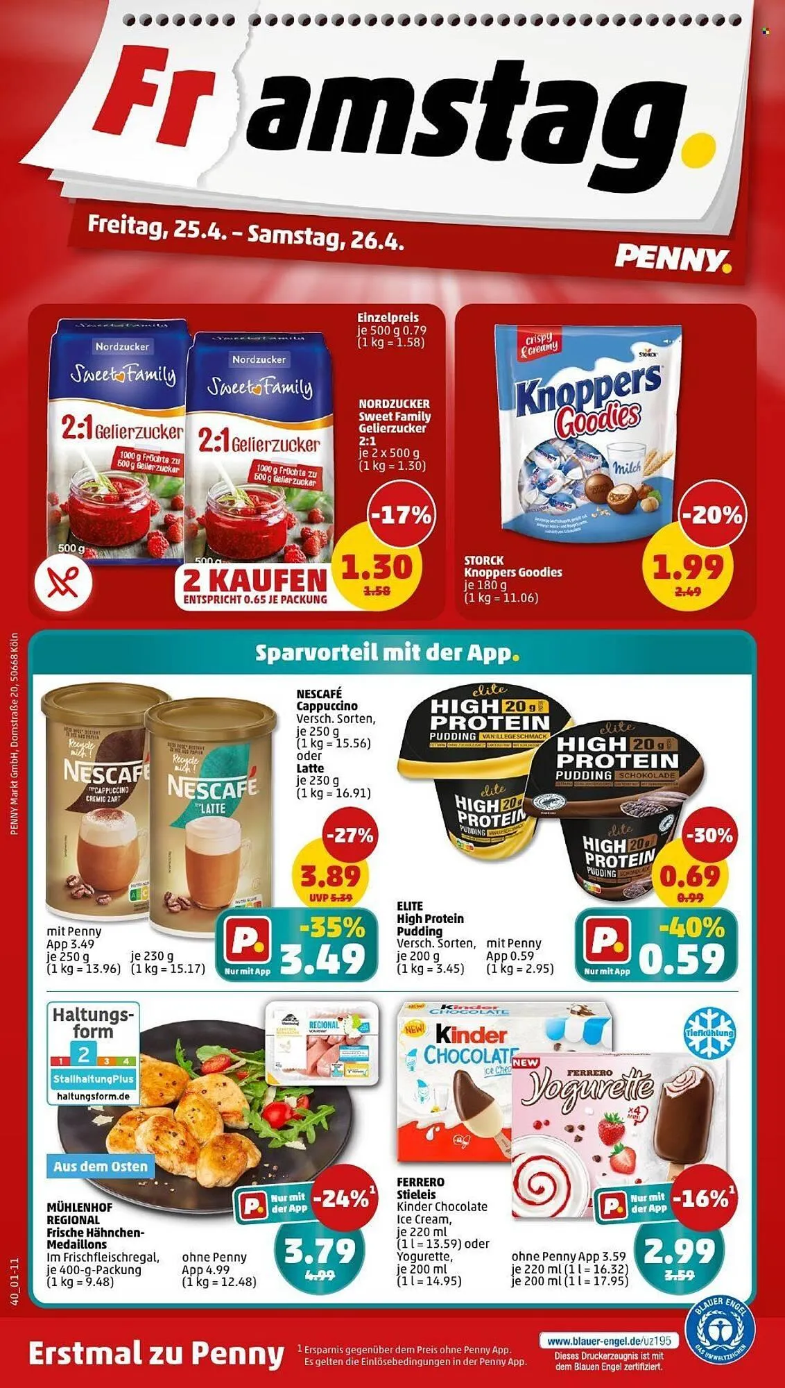 PENNY Prospekt von 22. April bis 26. April 2025 - Prospekt seite 40