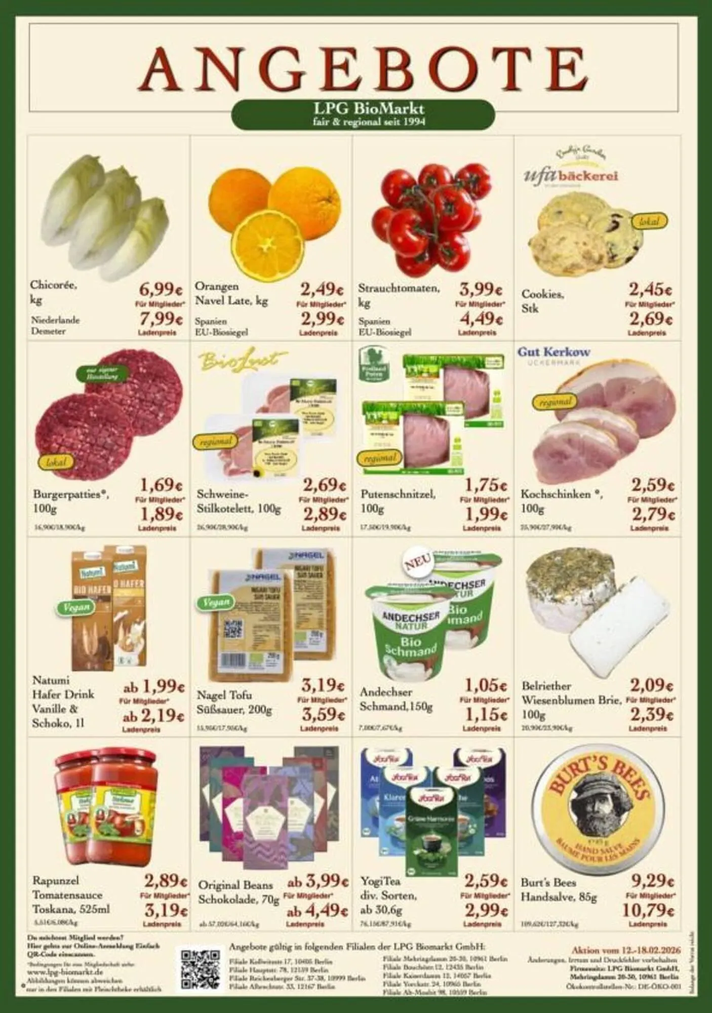 LPG Biomarkt Prospekt von 12. Februar bis 18. Februar 2026 - Prospekt seite 2