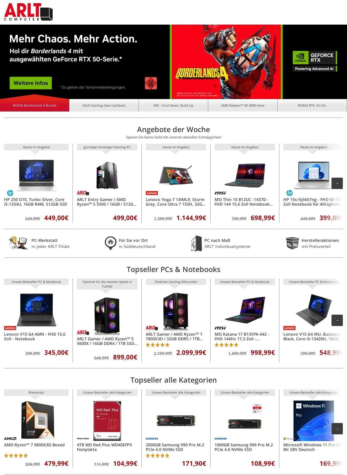 ARLT Computer Aktueller Prospekt - 1