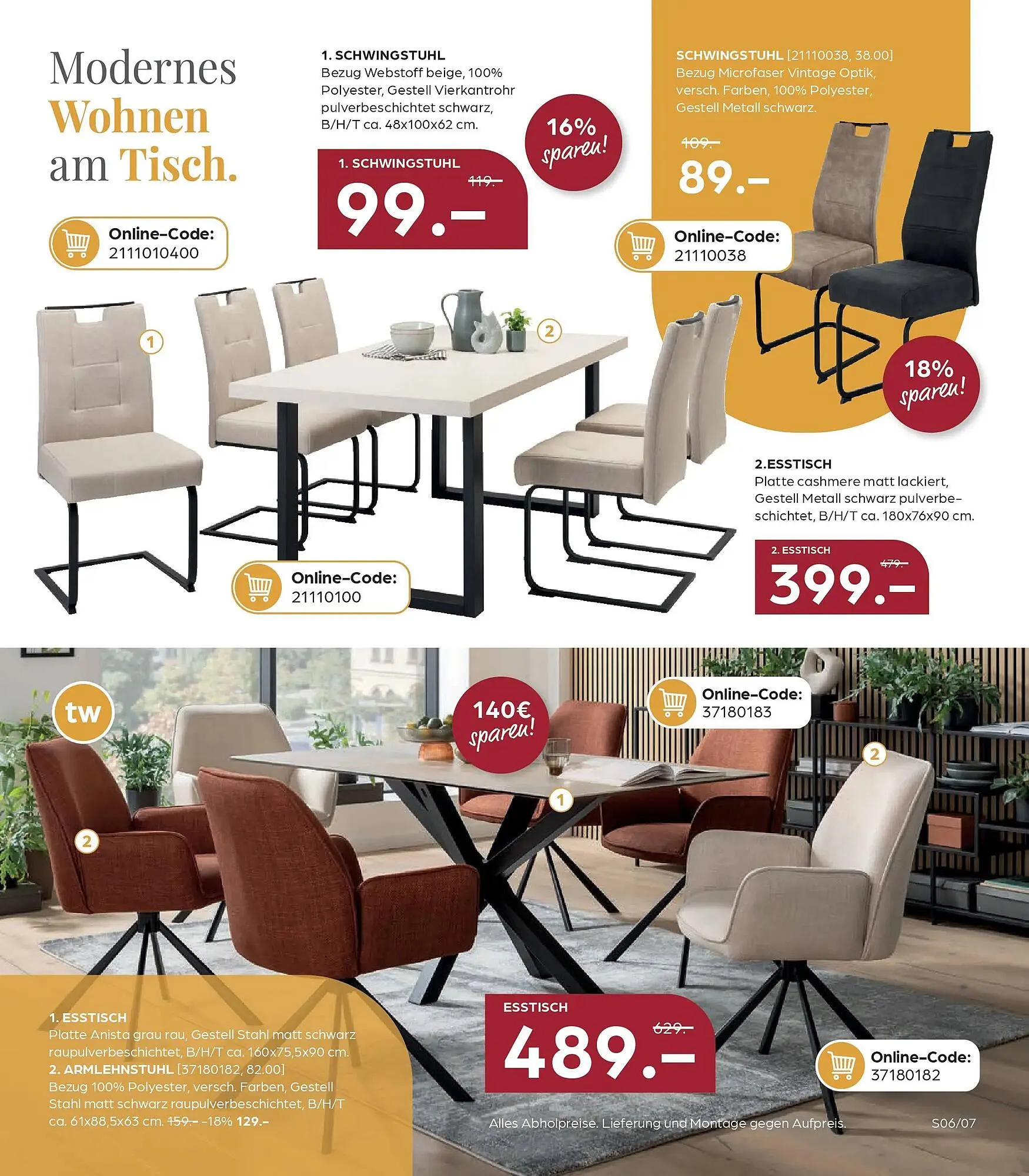 Möbel Buss Prospekt von 19. März bis 4. April 2026 - Prospekt seite 7