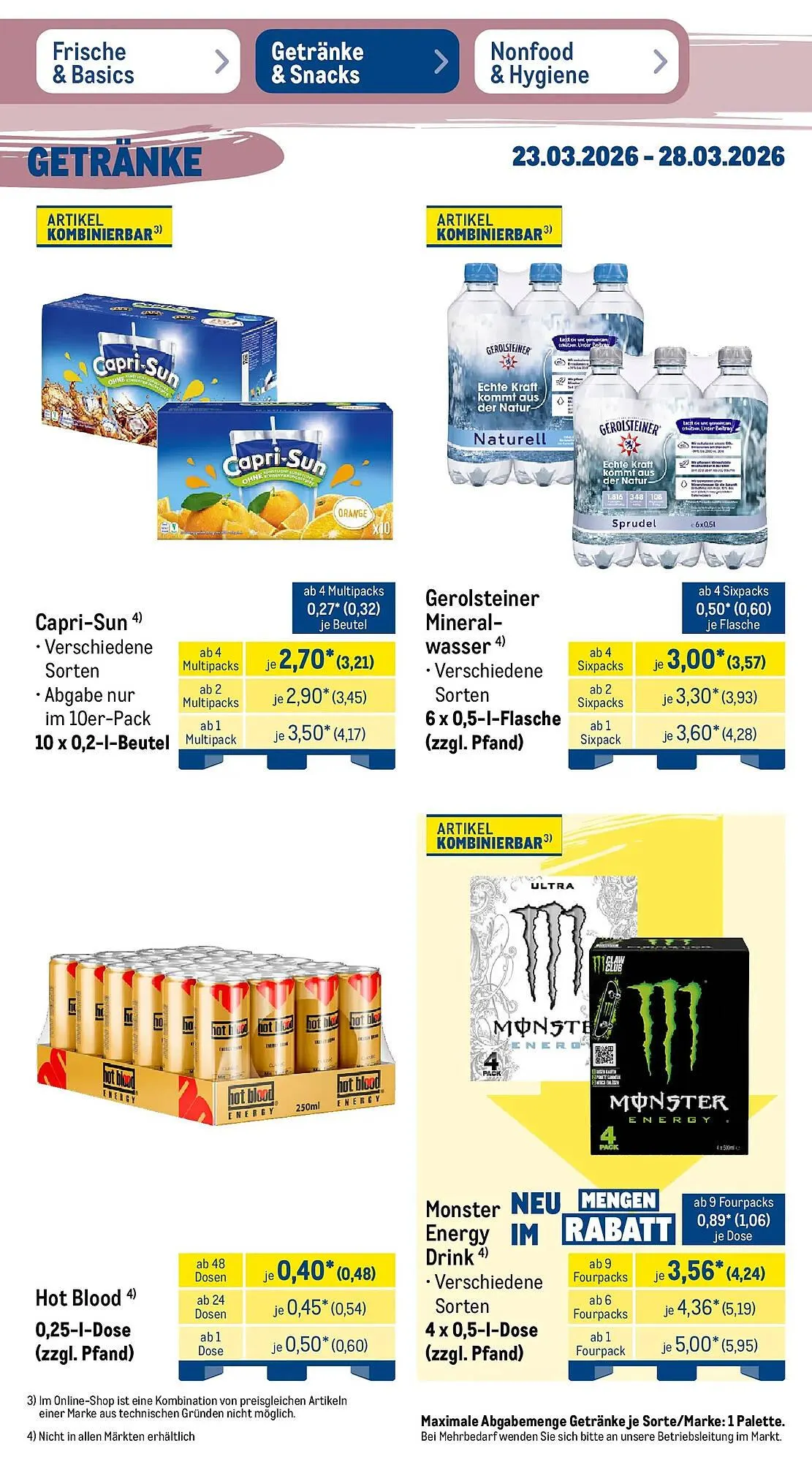 METRO Prospekt von 22. März bis 28. März 2026 - Prospekt seite 29