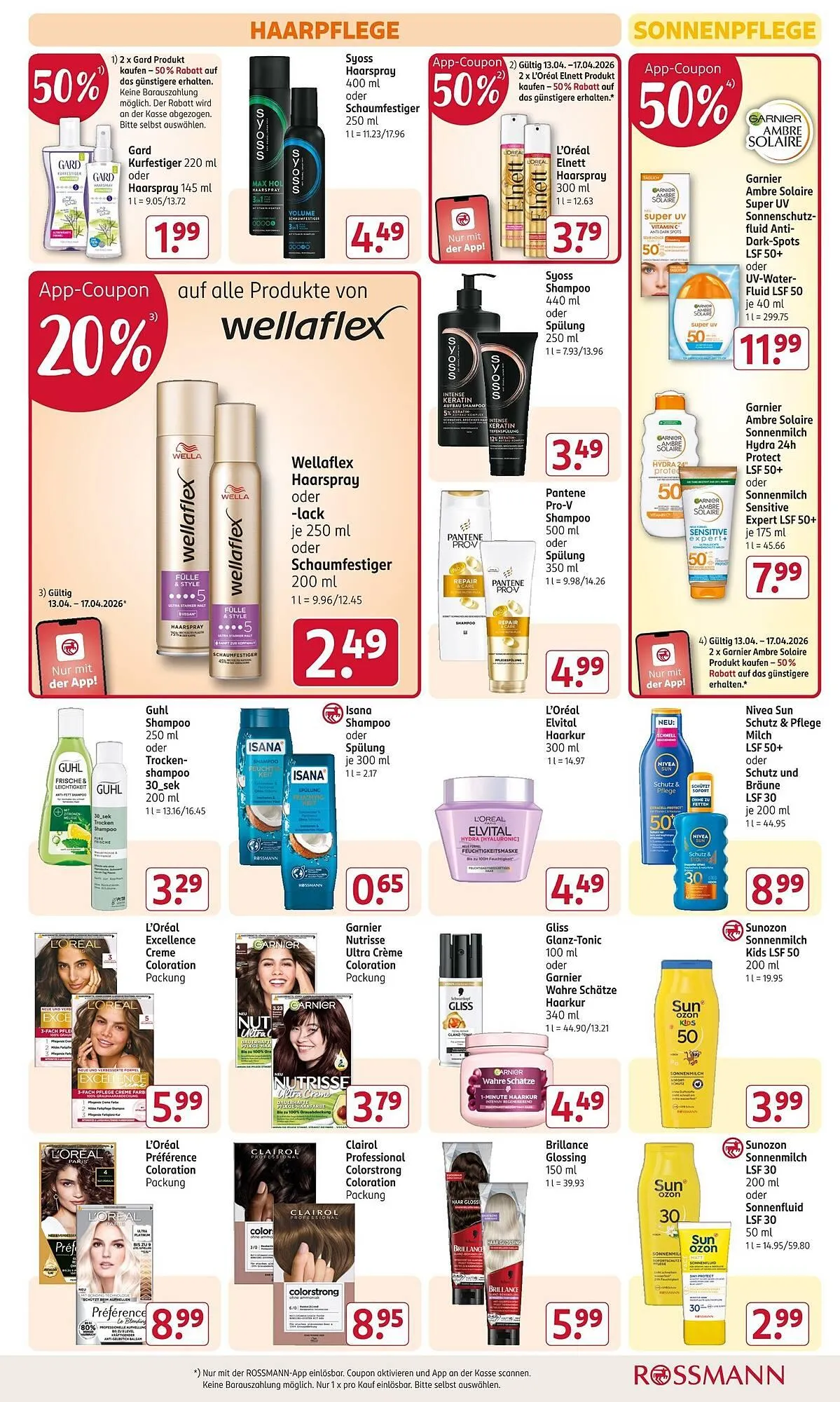 Rossmann Prospekt von 13. April bis 17. April 2026 - Prospekt seite 6