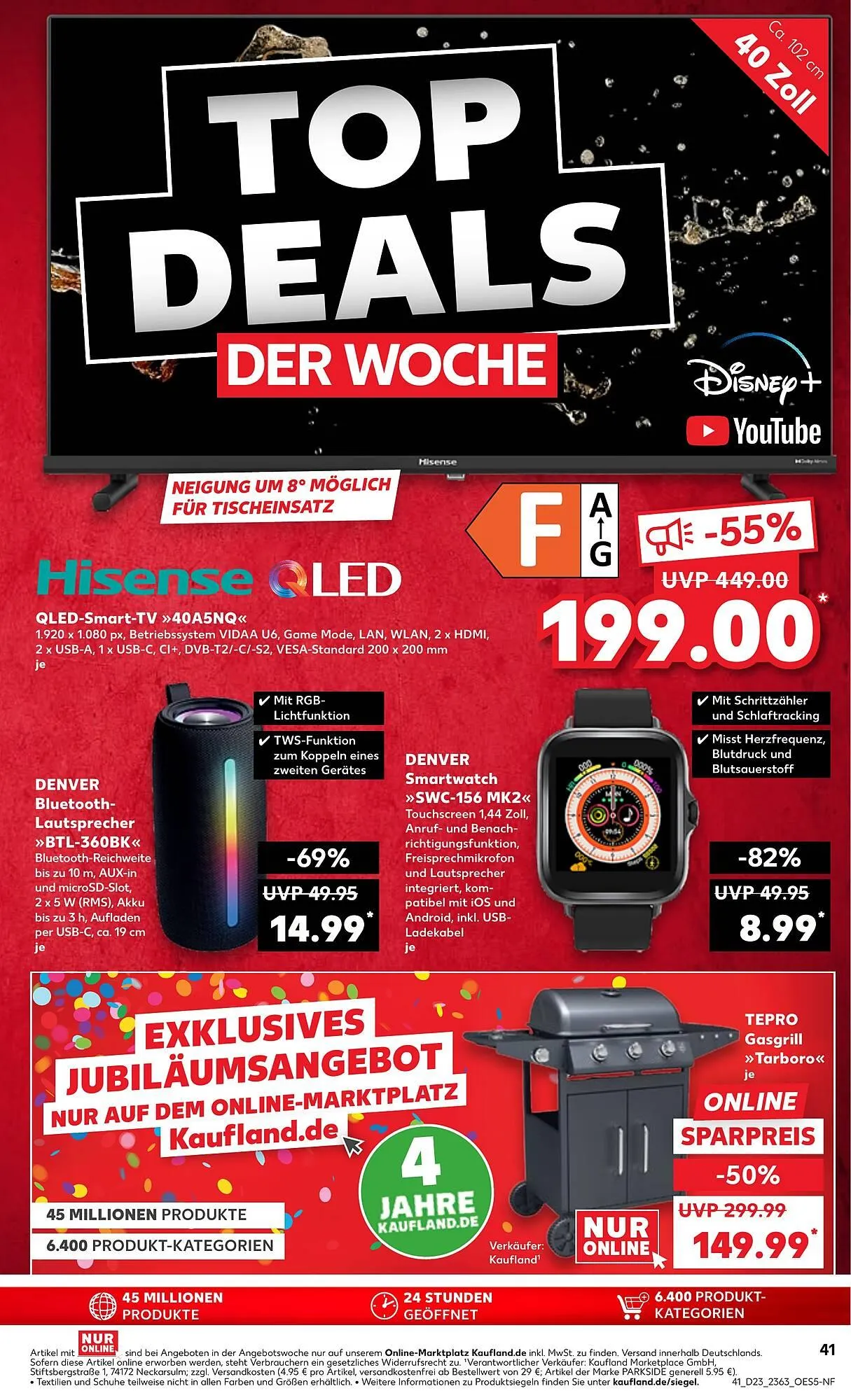 Kaufland Prospekt von 5. Juni bis 11. Juni 2025 - Prospekt seite 41