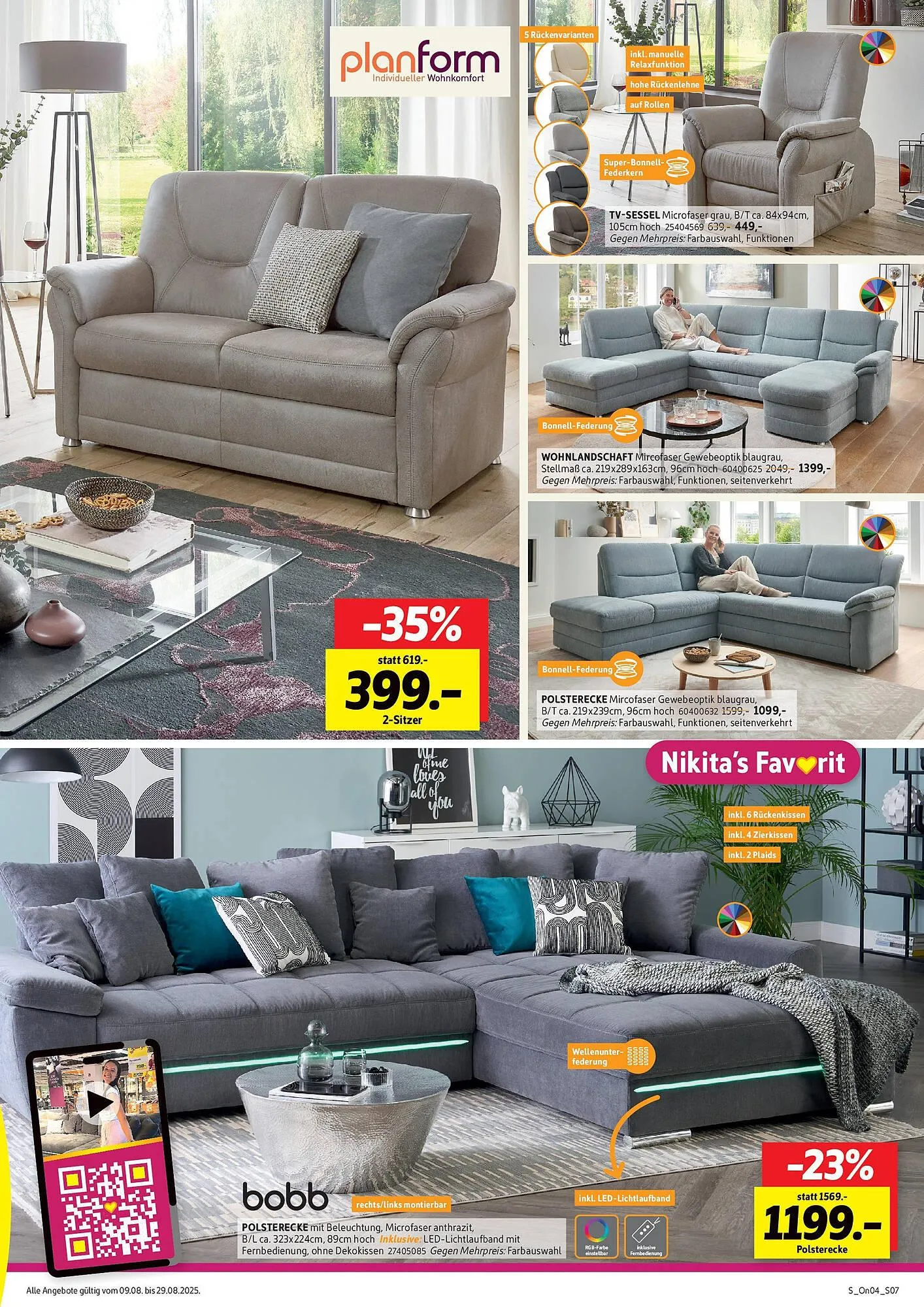 SCONTO Prospekt von 9. August bis 29. August 2025 - Prospekt seite 7