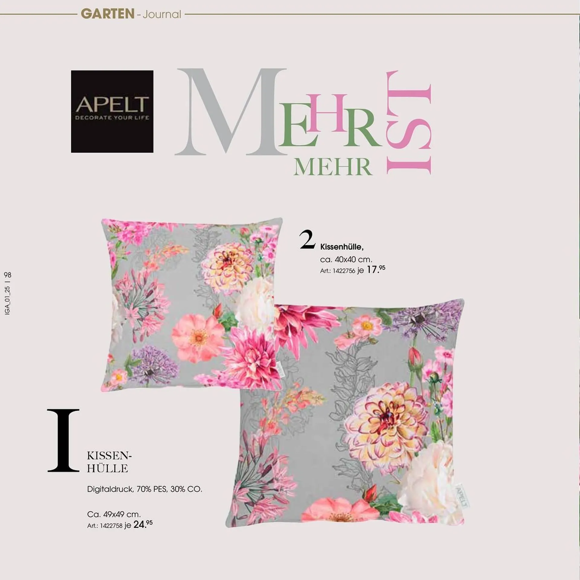 Zurbrüggen Prospekt von 14. Mai bis 31. August 2025 - Prospekt seite 98