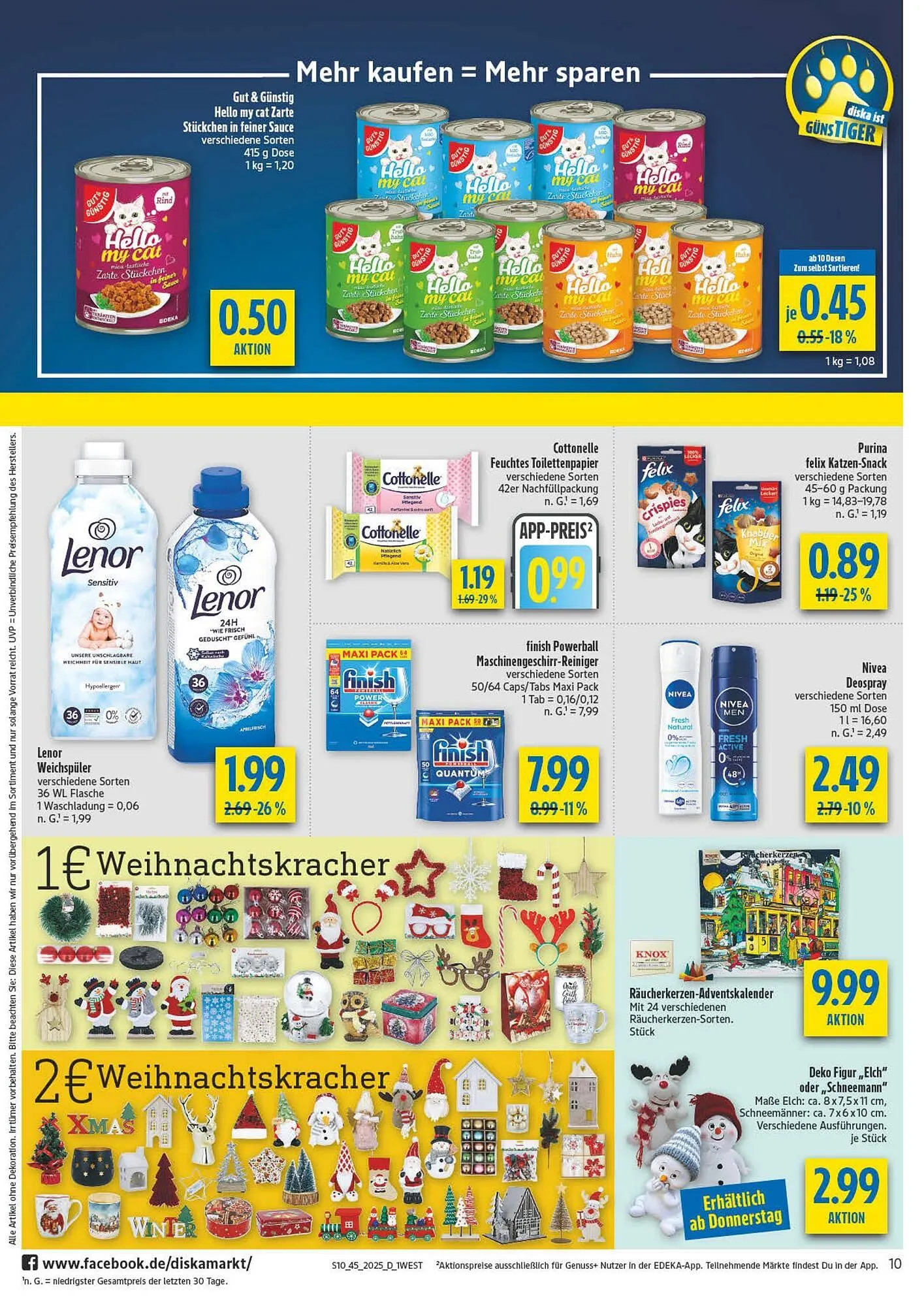 Diska Prospekt von 3. November bis 8. November 2025 - Prospekt seite 10