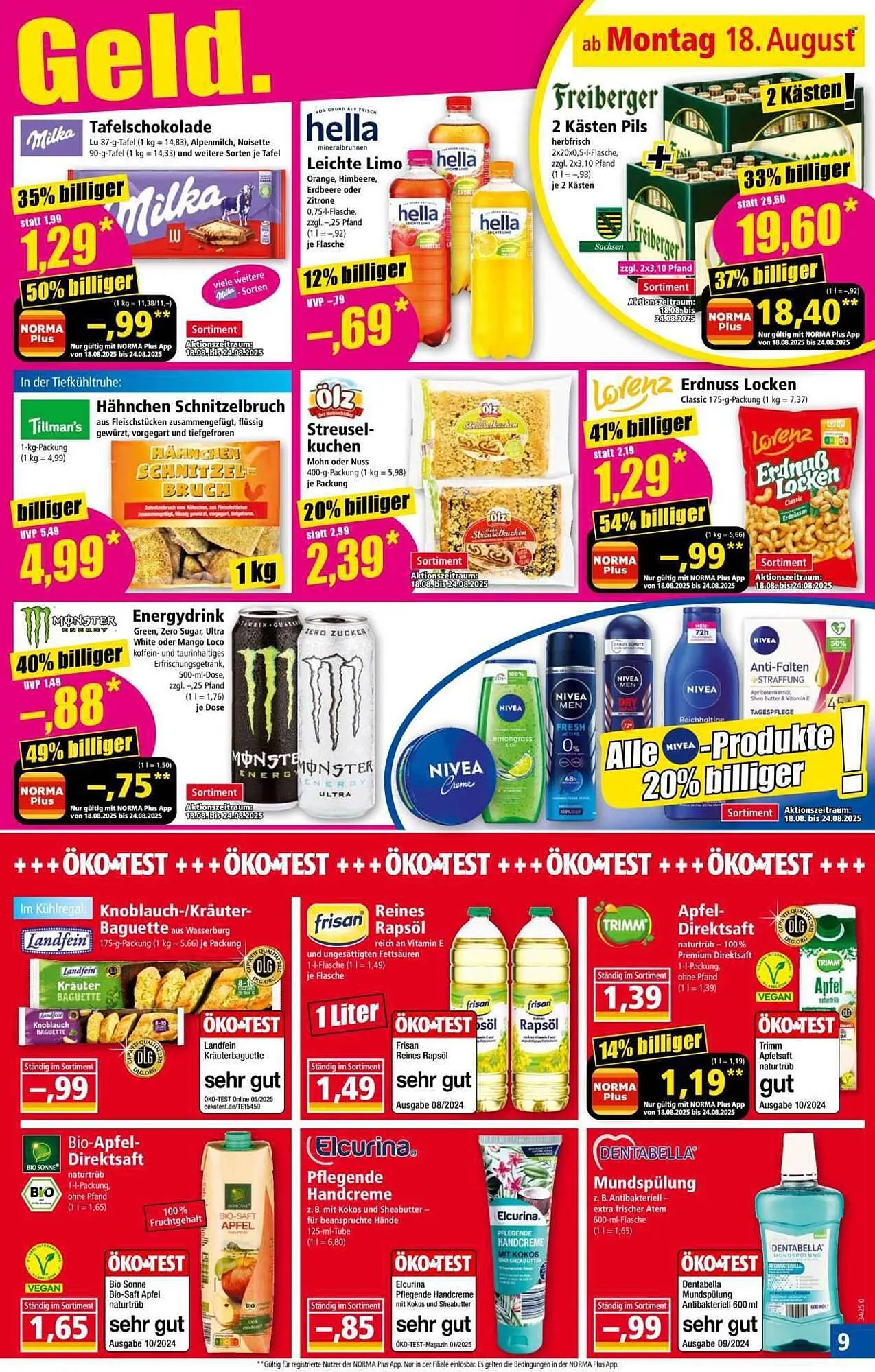 Norma Prospekt von 18. August bis 24. August 2025 - Prospekt seite 9