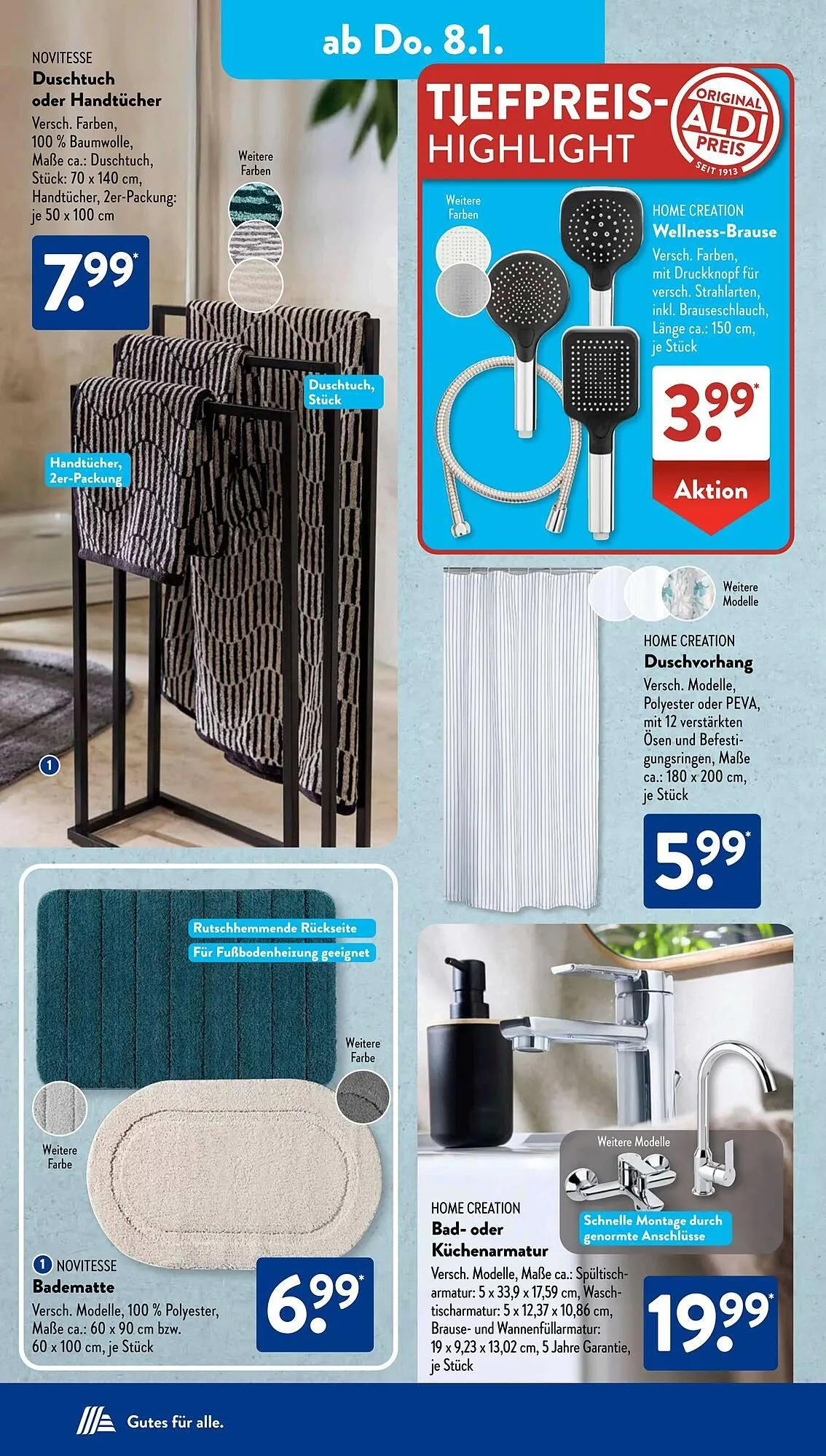 Aldi Süd Prospekt von 5. Januar bis 11. Januar 2026 - Prospekt seite 8