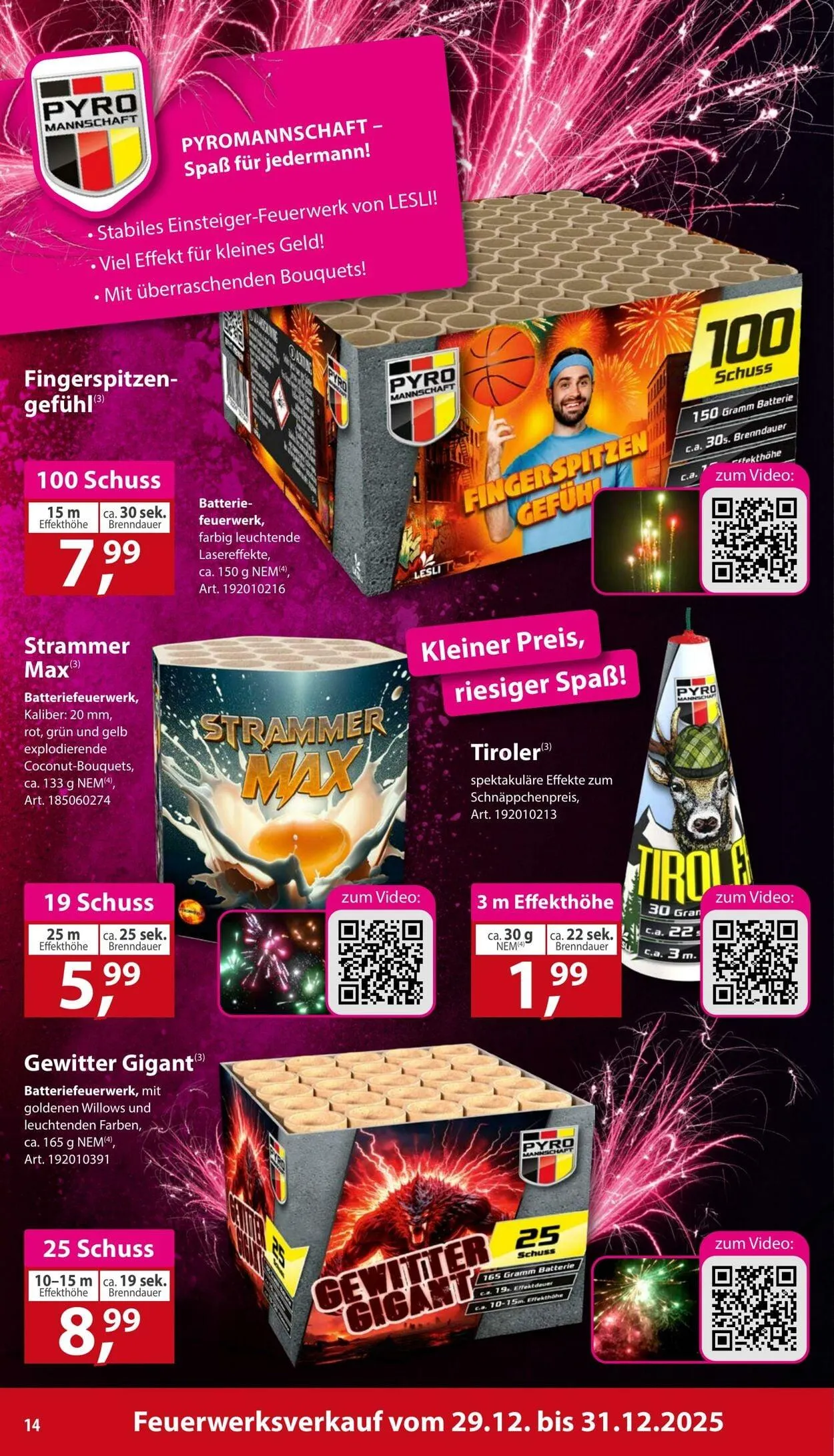 Sonderpreis Baumarkt Aktueller Prospekt von 20. Dezember bis 3. Januar 2026 - Prospekt seite 14