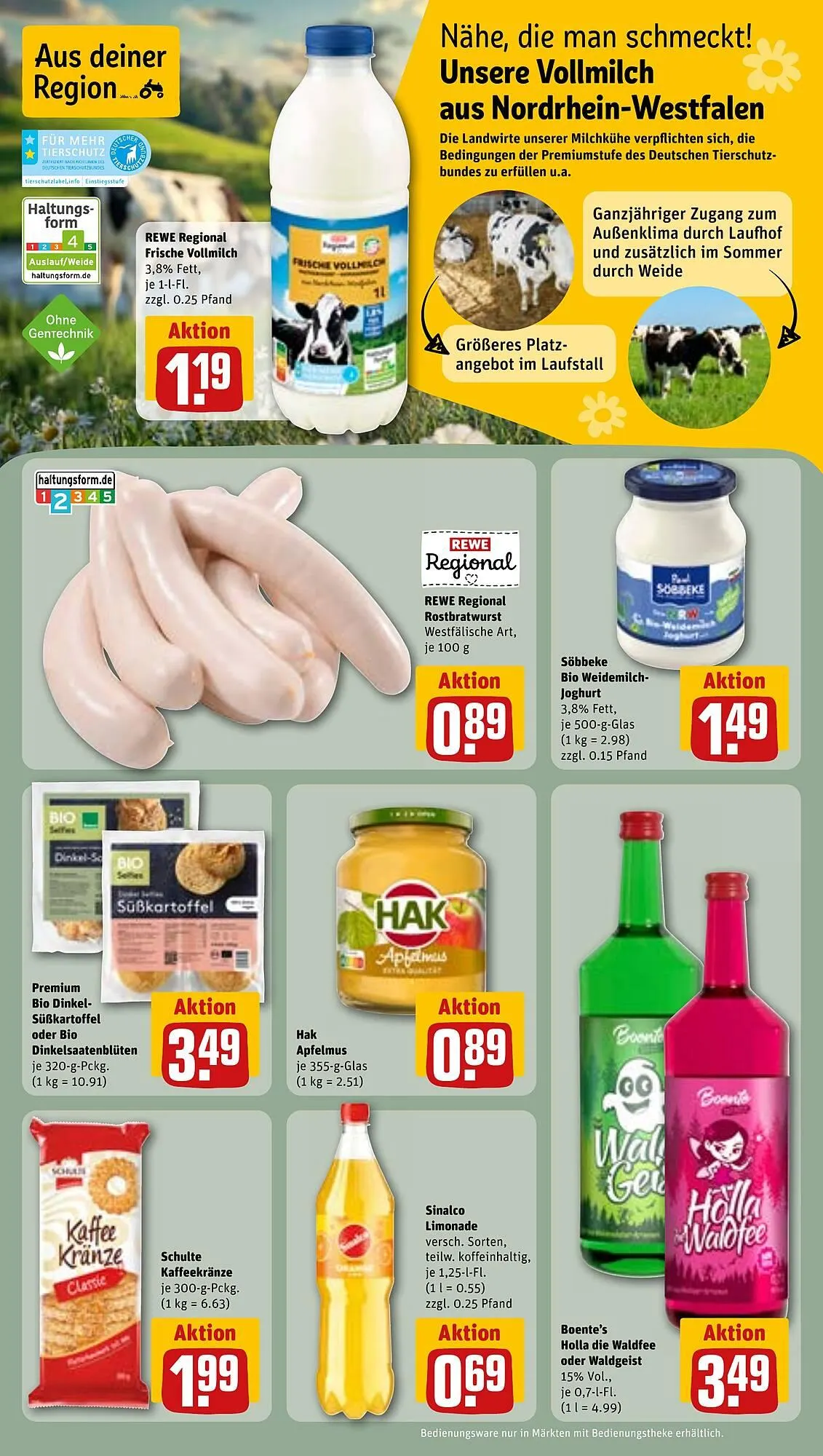 REWE Prospekt von 20. April bis 26. April 2026 - Prospekt seite 21