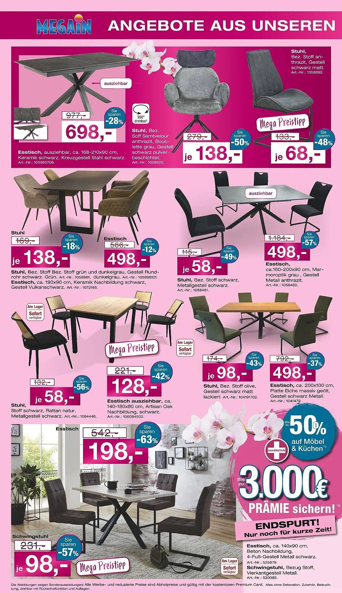 Möbel Inhofer Prospekt von 9. April bis 26. April 2025 - Prospekt seite 8