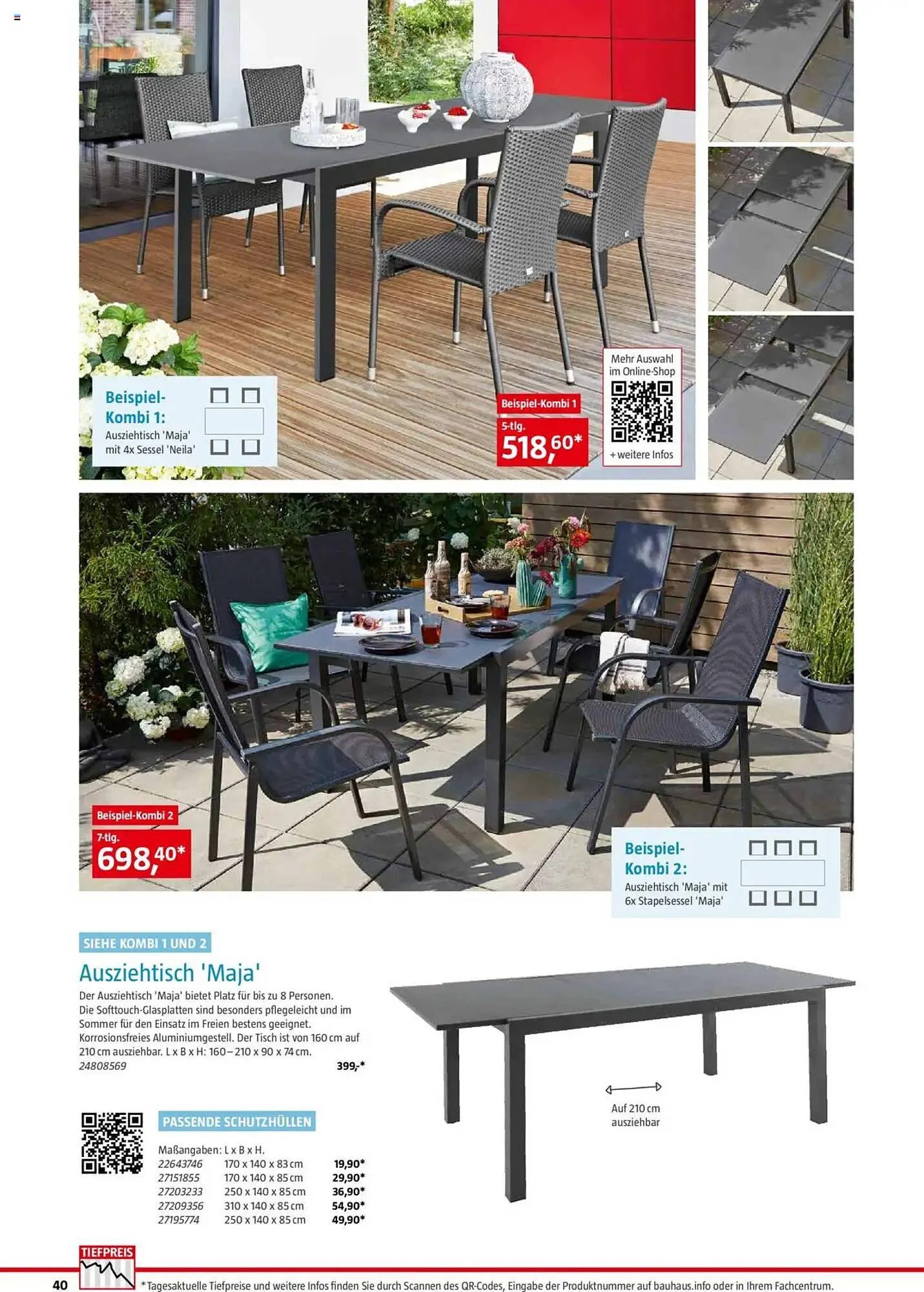 Bauhaus Prospekt von 10. Februar bis 30. Juni 2025 - Prospekt seite 40