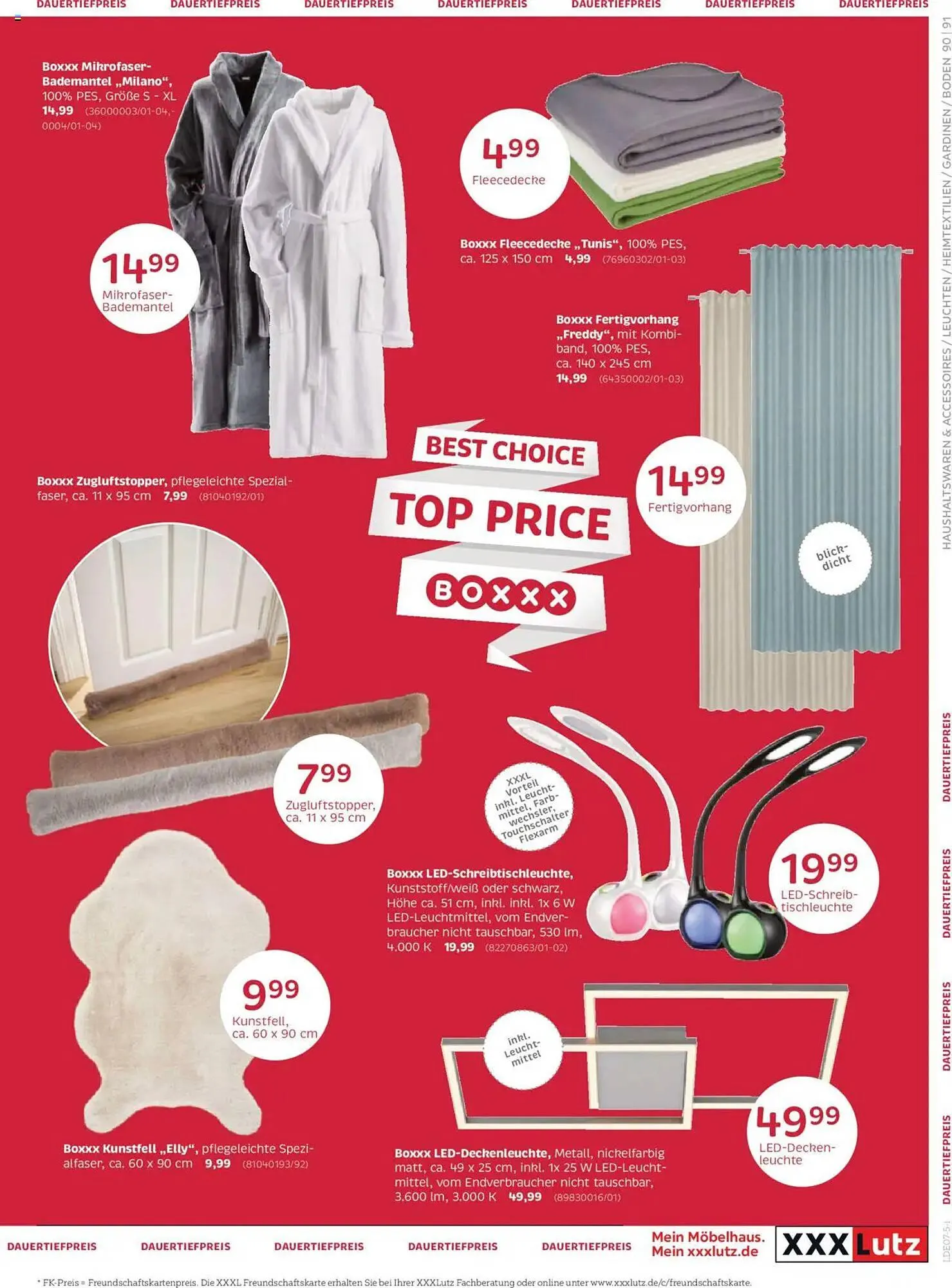 XXXLutz Prospekt von 1. September bis 28. Februar 2026 - Prospekt seite 91
