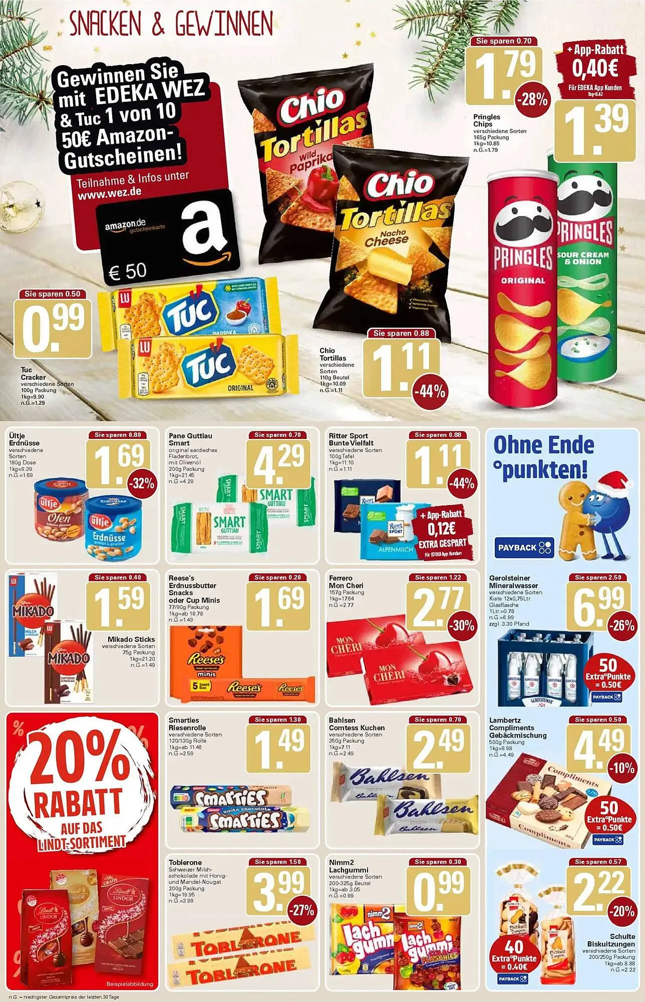 WEZ Prospekt von 15. Dezember bis 20. Dezember 2025 - Prospekt seite 12