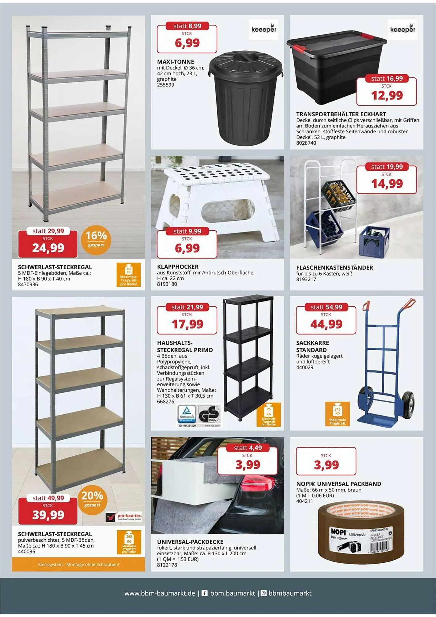 BBM Baumarkt Katalog von 12. November bis 31. Dezember 2025 - Prospekt seite 14