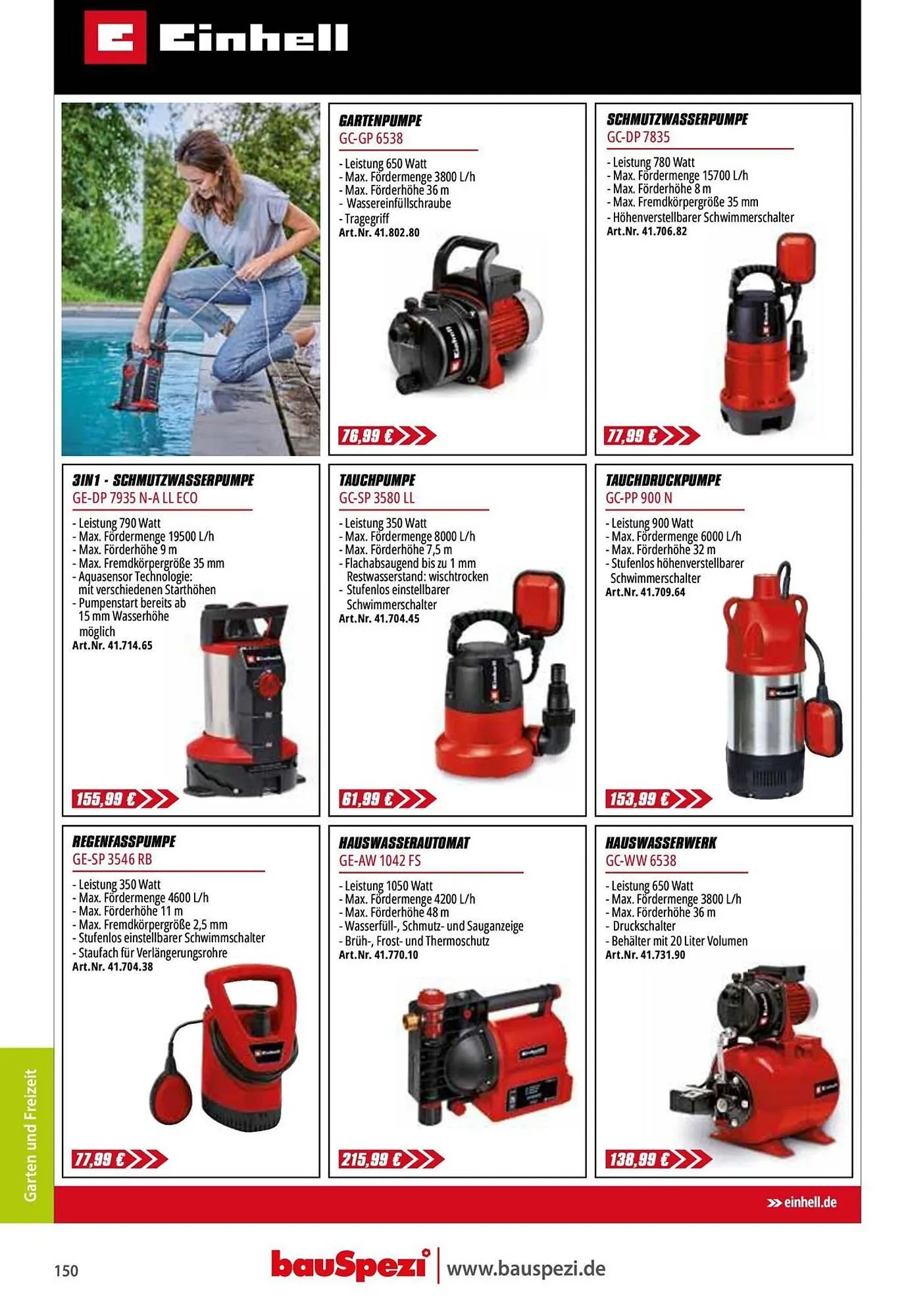 BauSpezi Prospekt von 15. April bis 31. Dezember 2026 - Prospekt seite 152