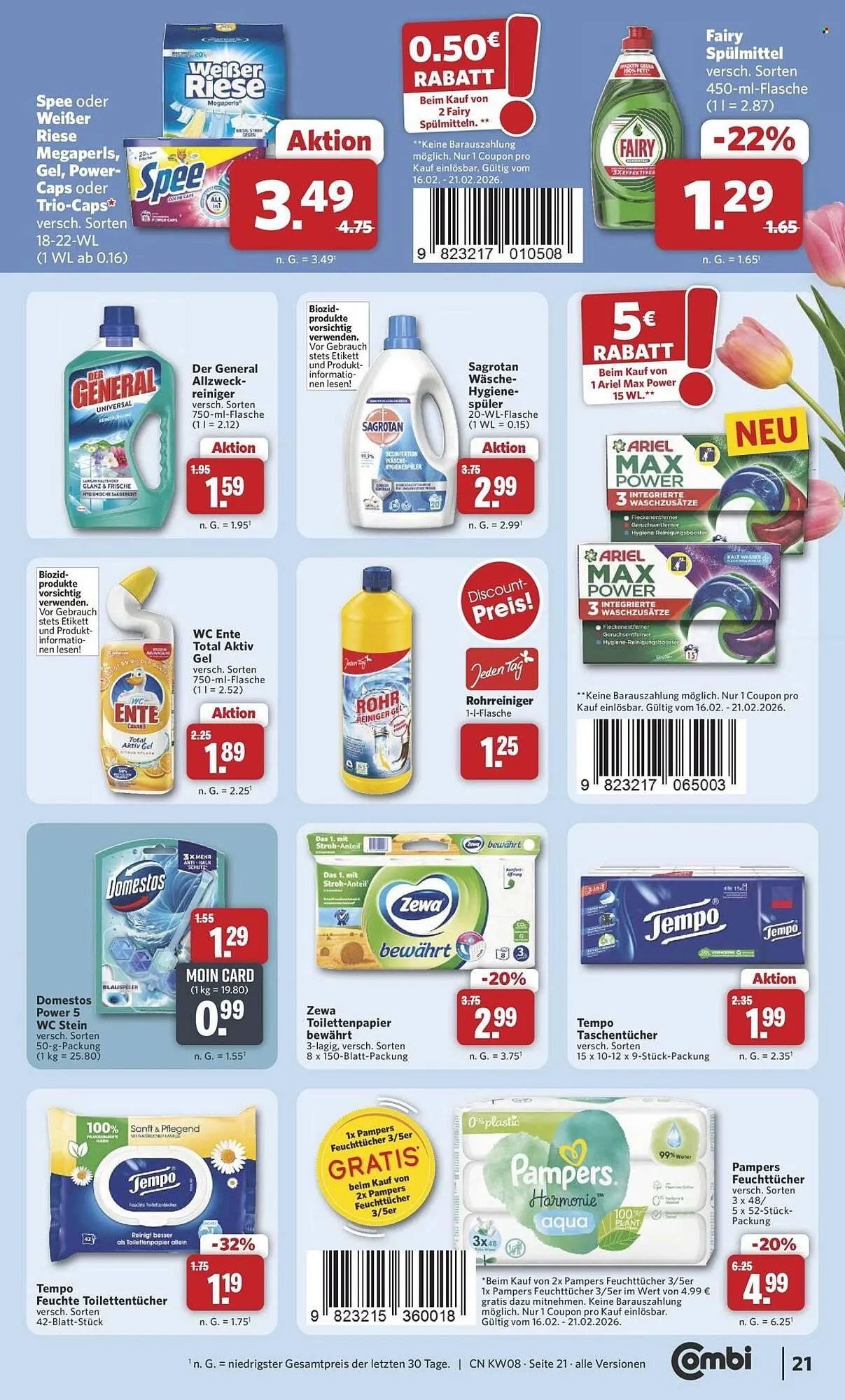 Combi Prospekt von 16. Februar bis 21. Februar 2026 - Prospekt seite 23