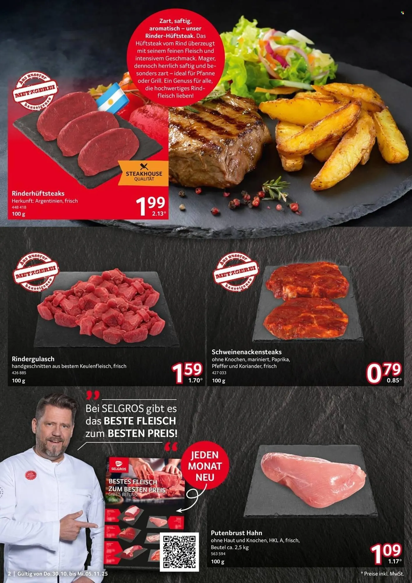 Selgros Prospekt von 30. Oktober bis 5. November 2025 - Prospekt seite 2