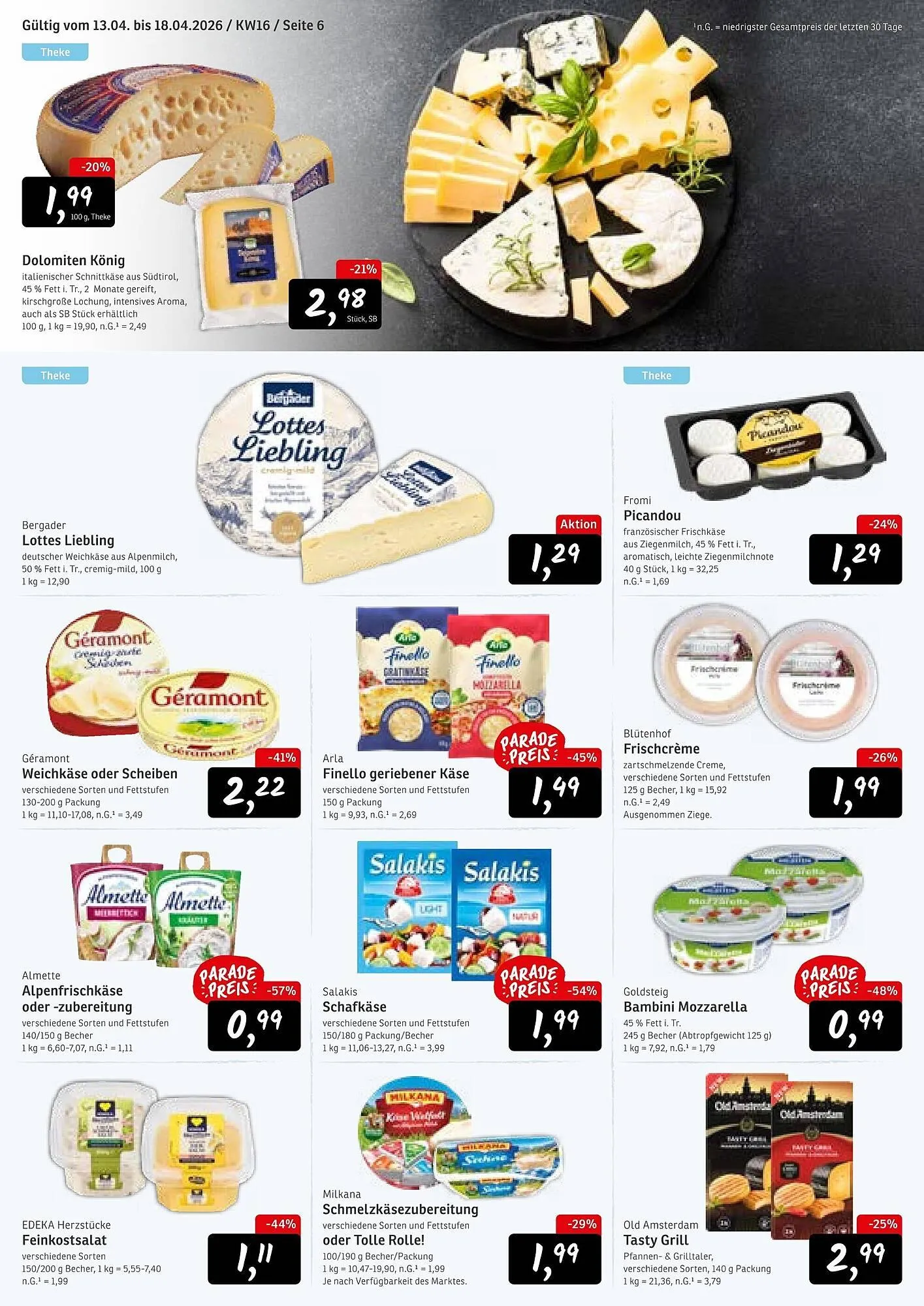 KONSUM Prospekt von 13. April bis 18. April 2026 - Prospekt seite 6
