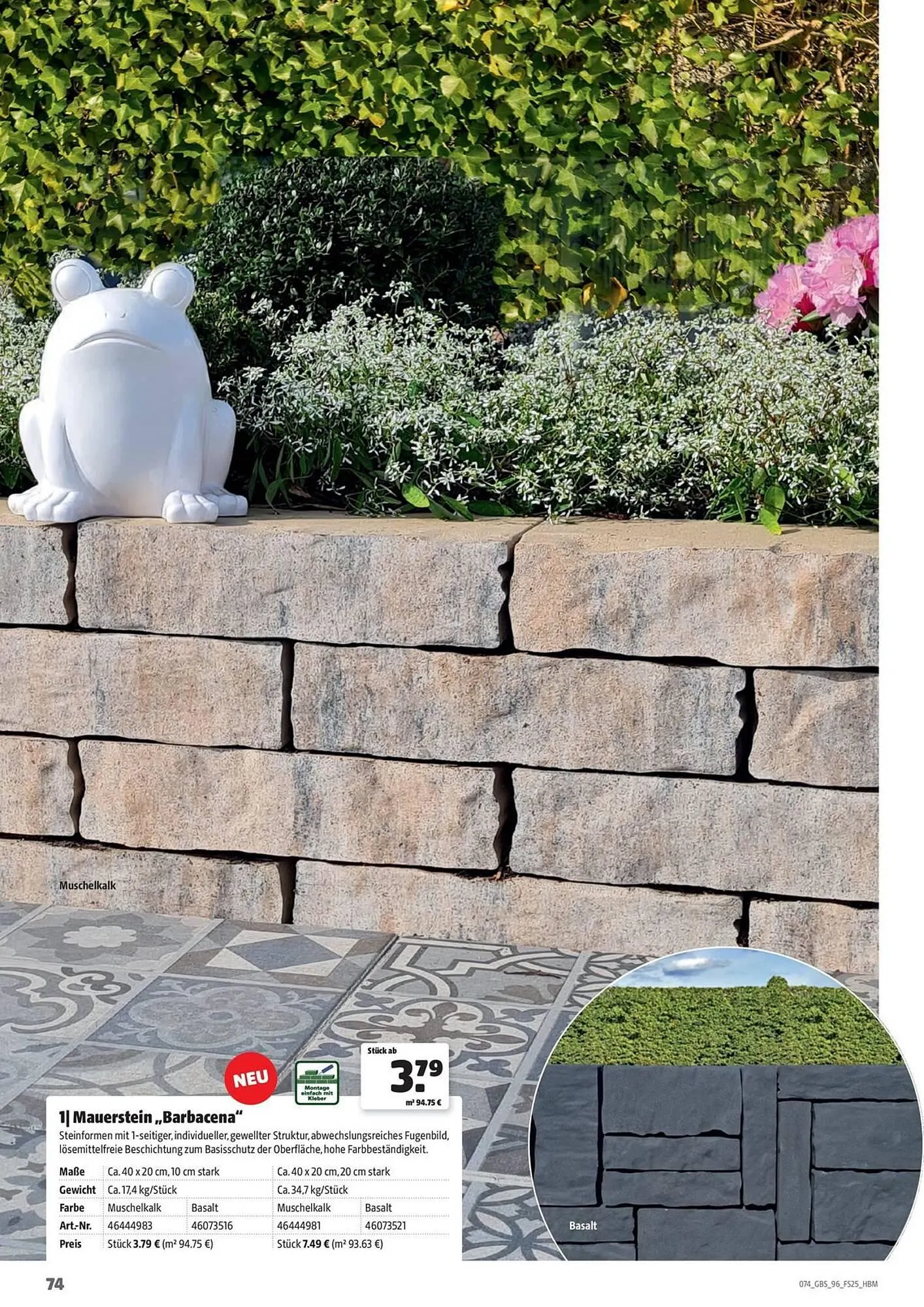 Hagebau Prospekt von 19. September bis 31. Dezember 2025 - Prospekt seite 74