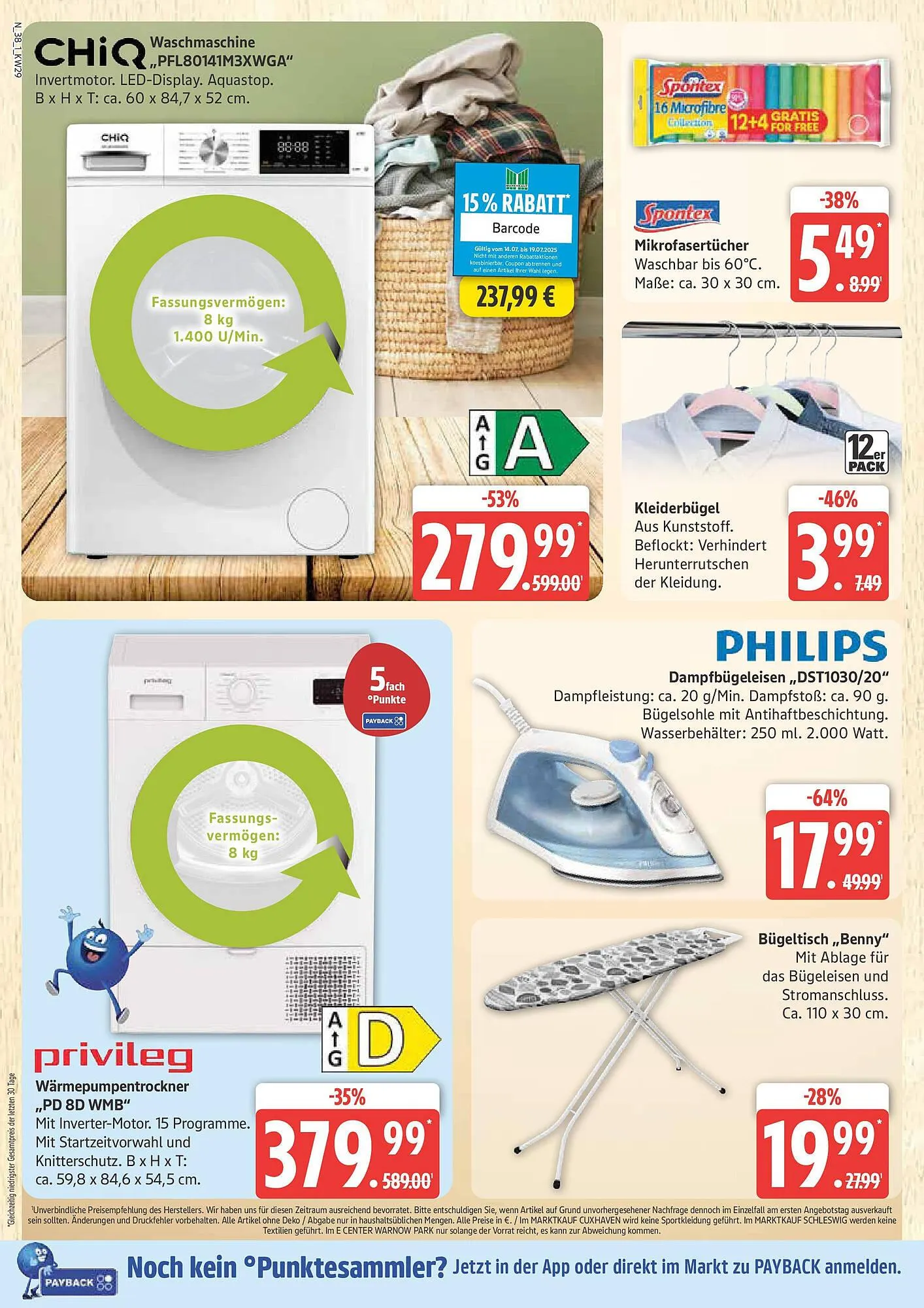 Marktkauf Prospekt von 13. Juli bis 19. Juli 2025 - Prospekt seite 38