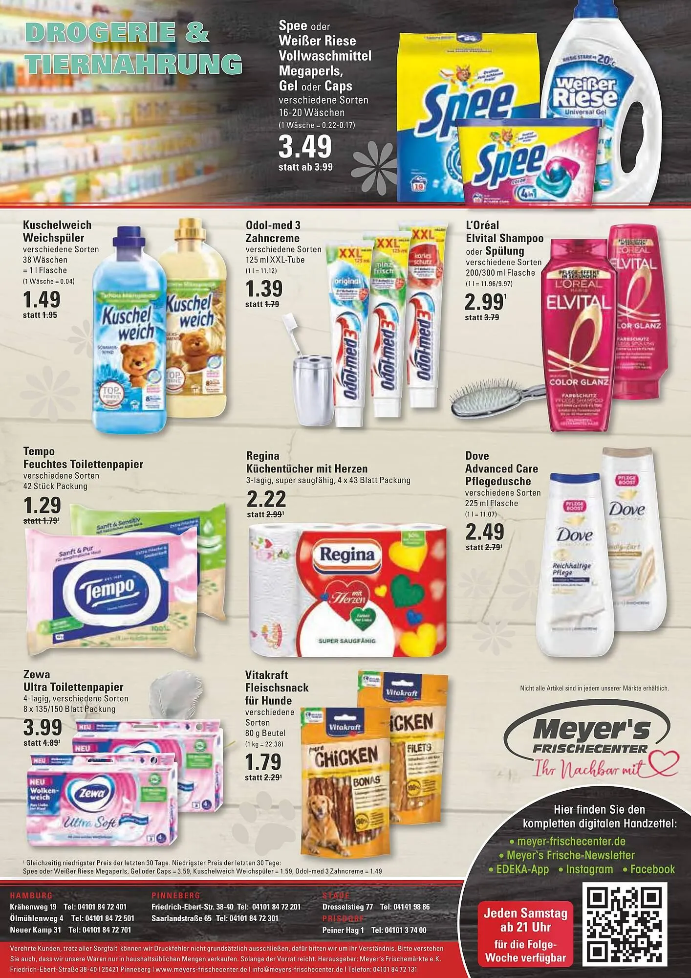 Meyer's Frischemarkt Prospekt von 13. April bis 18. April 2026 - Prospekt seite 16