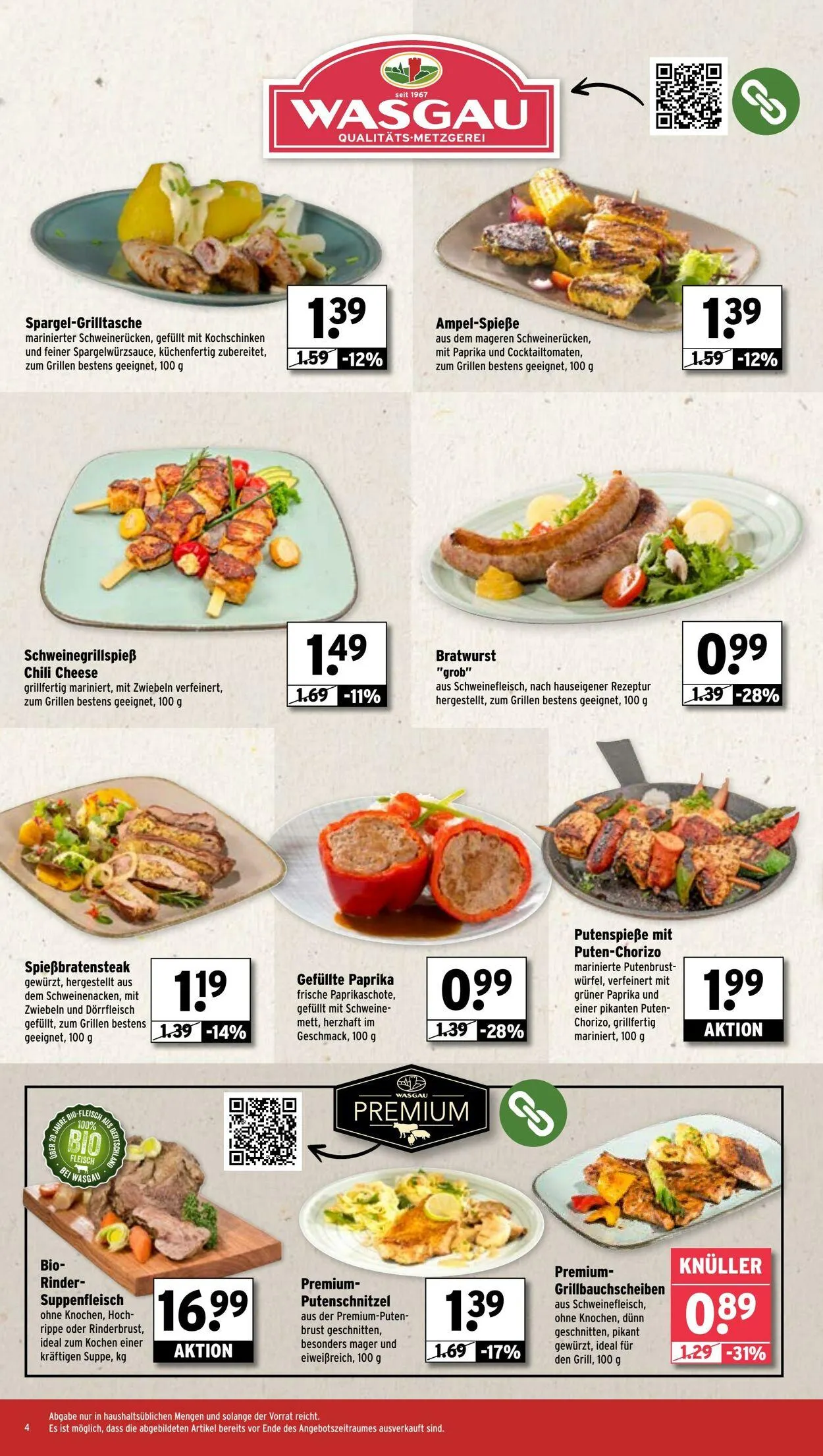 Wasgau von 5. Mai bis 10. Mai 2025 - Prospekt seite 4